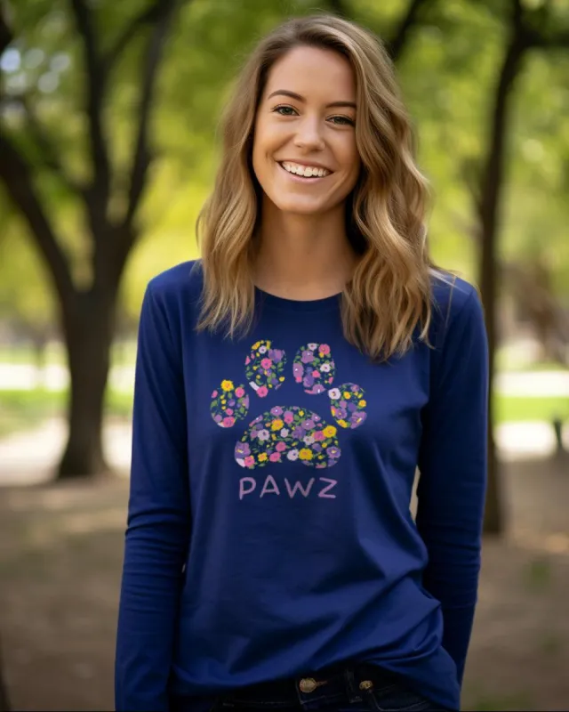Spring Meadow Long Sleeve T-Shirt sold by PAWZ