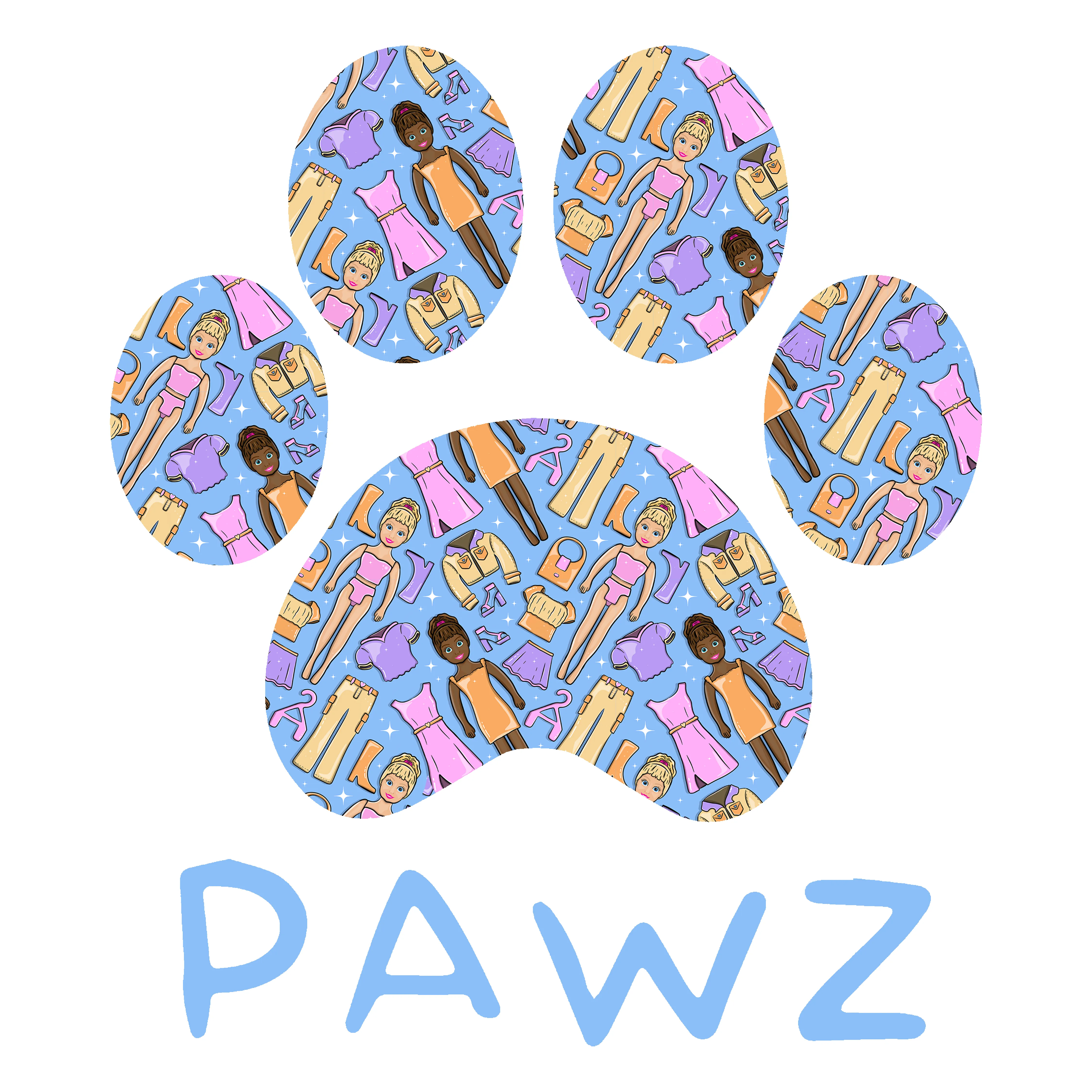 Barbz (Adult Hoodie) sold by PAWZ product image thumbnail 3