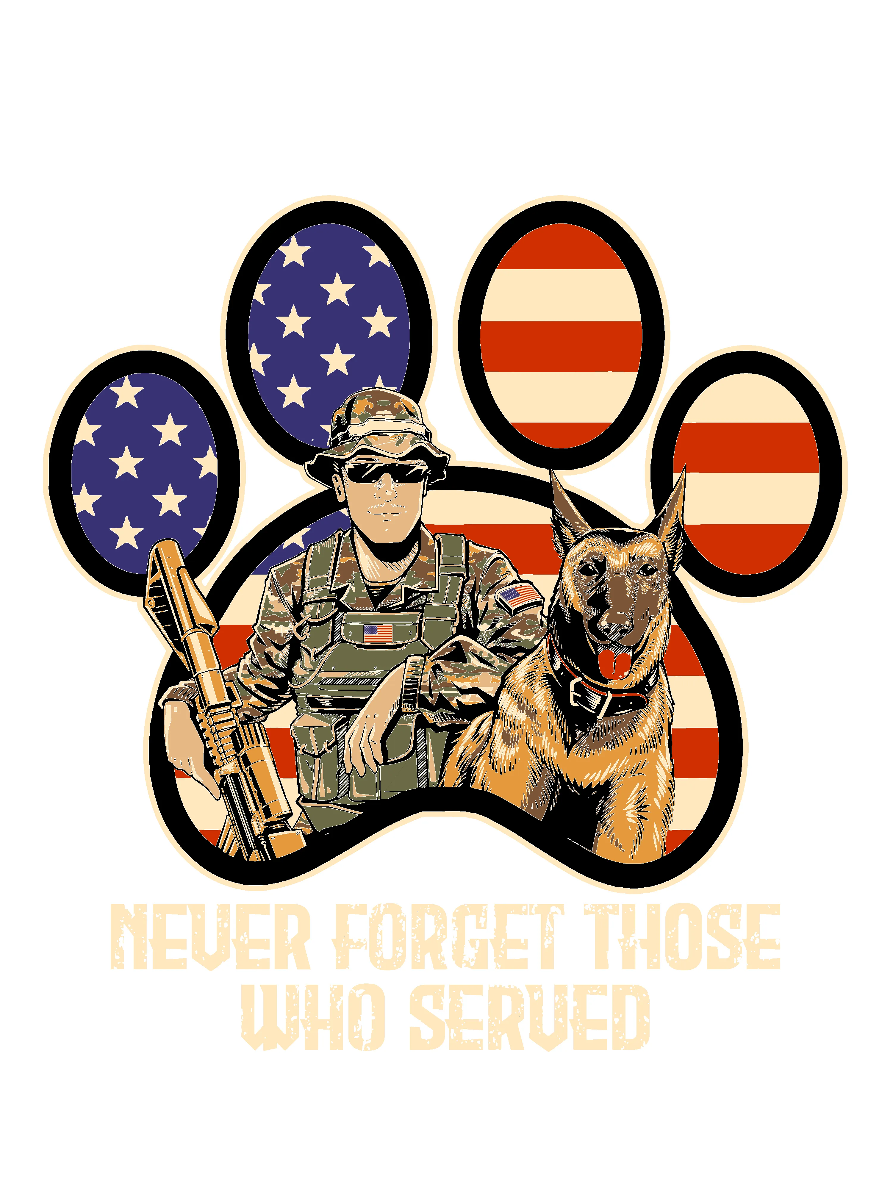 Mountain Trail (Adult Short Sleeve T-Shirt) sold by PAWZ product image thumbnail 3