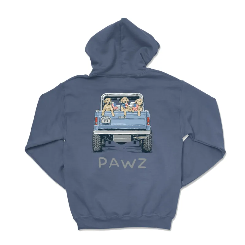 USA Cruiser (Adult Hoodie) sold by PAWZ