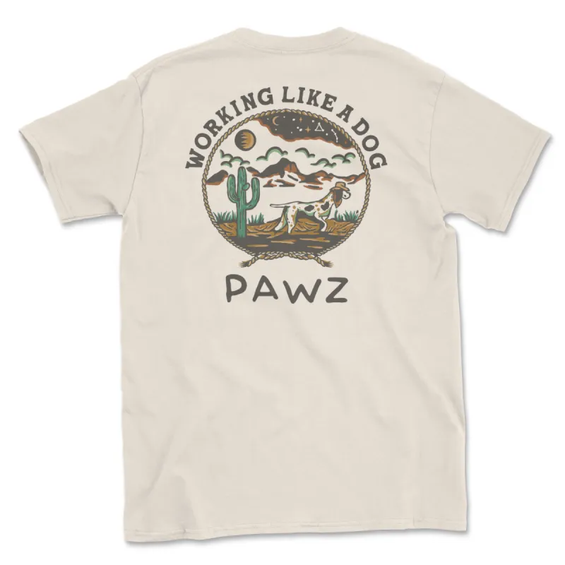 Like a Dog (Adult Short Sleeve T-Shirt) sold by PAWZ