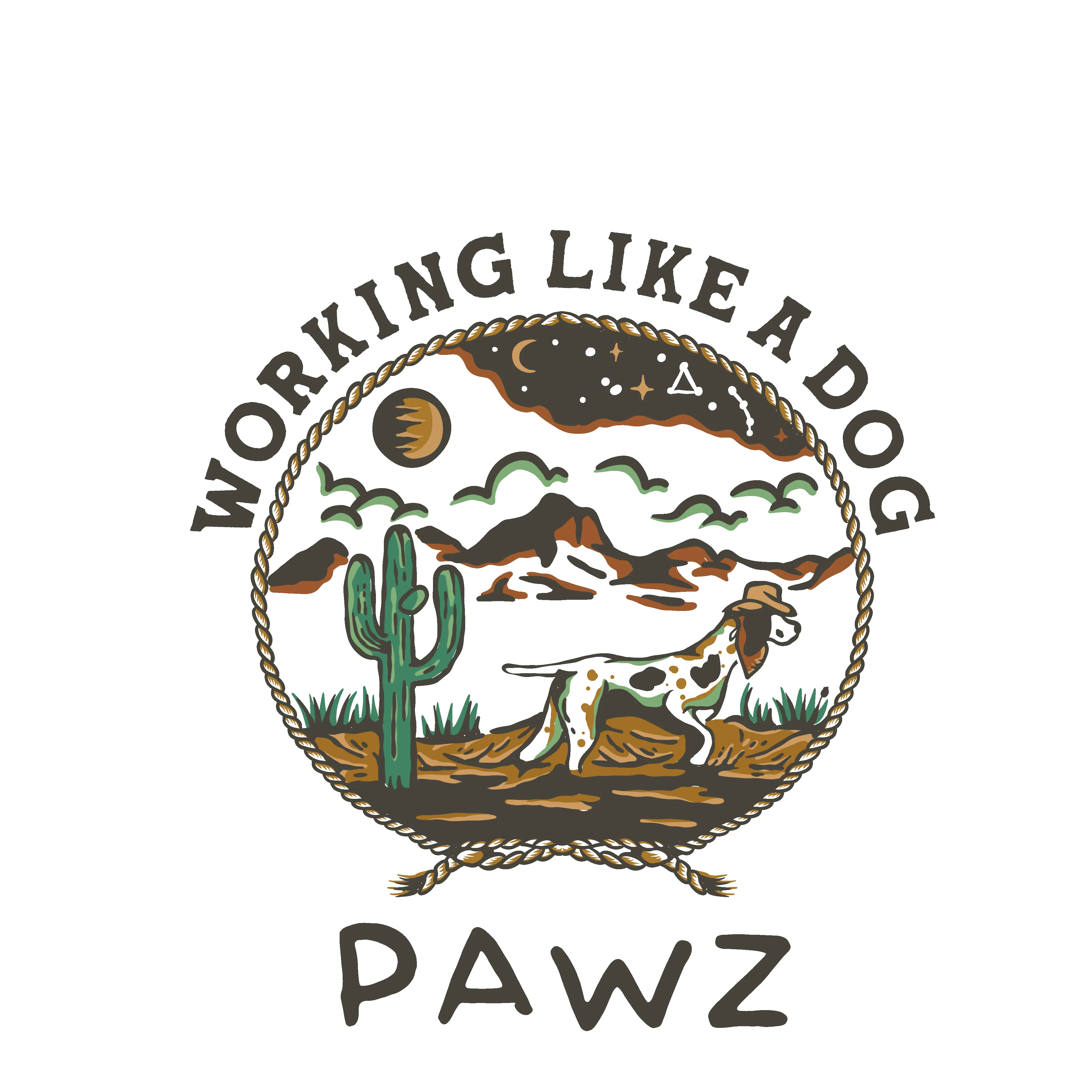 Like a Dog (Adult Short Sleeve T-Shirt) sold by PAWZ product image thumbnail 3