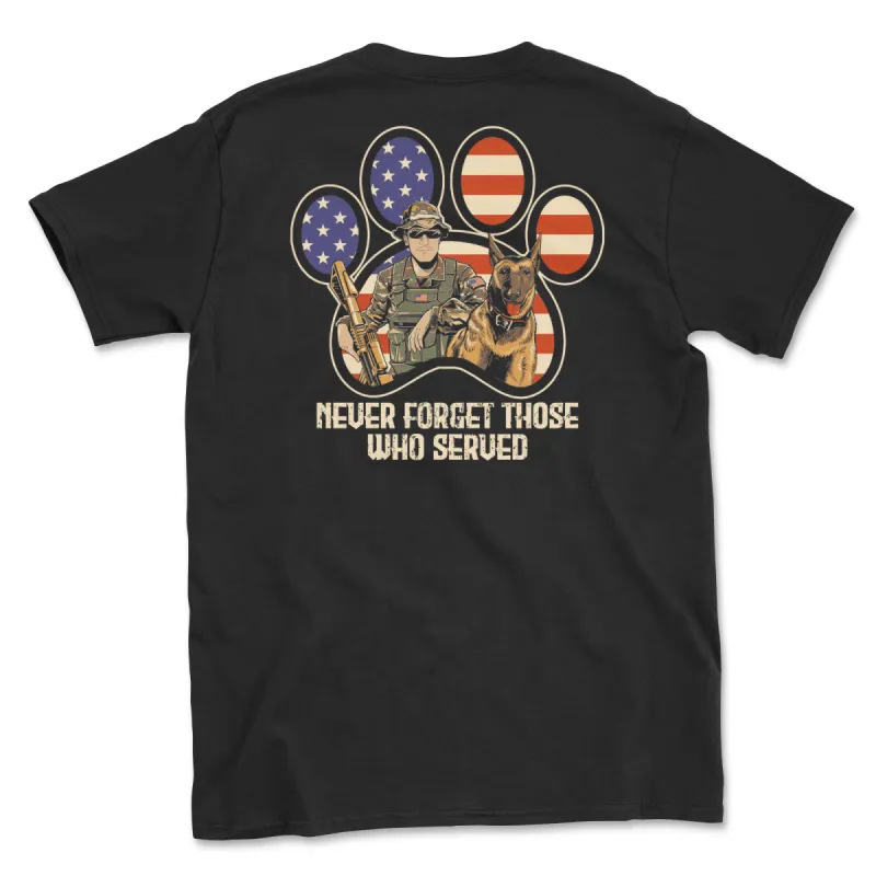 Freedom Pawz - Black (Adult Short Sleeve T-Shirt) sold by PAWZ