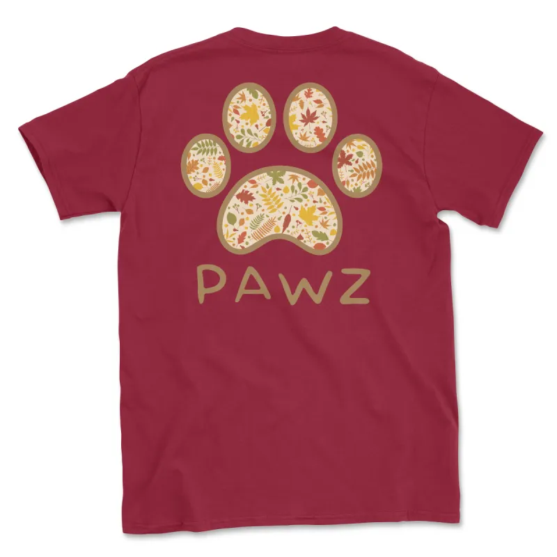 Autumn Leaves (Adult Short Sleeve T-Shirt) sold by PAWZ