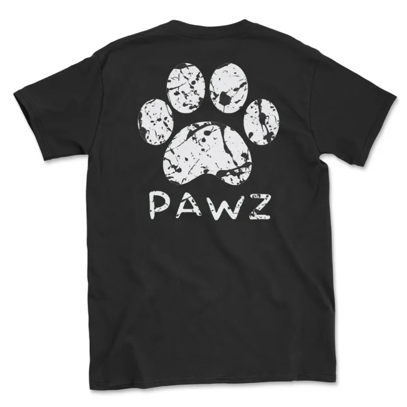 Splatter (Adult Short Sleeve T-Shirt) sold by PAWZ