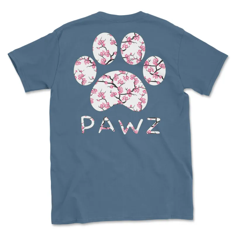 Cherry Blossom (Adult Short Sleeve T-Shirt) sold by PAWZ