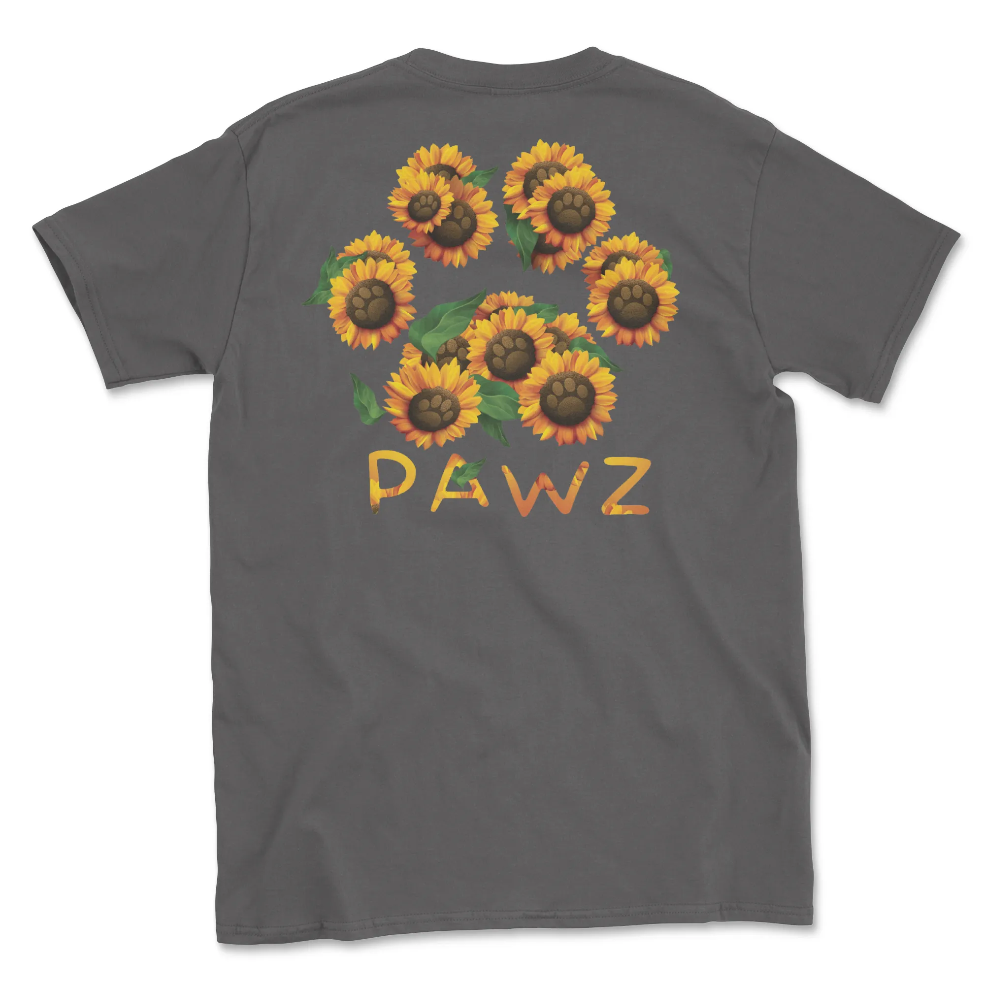 Sunflower Pattern (Adult Short Sleeve T-Shirt) sold by PAWZ