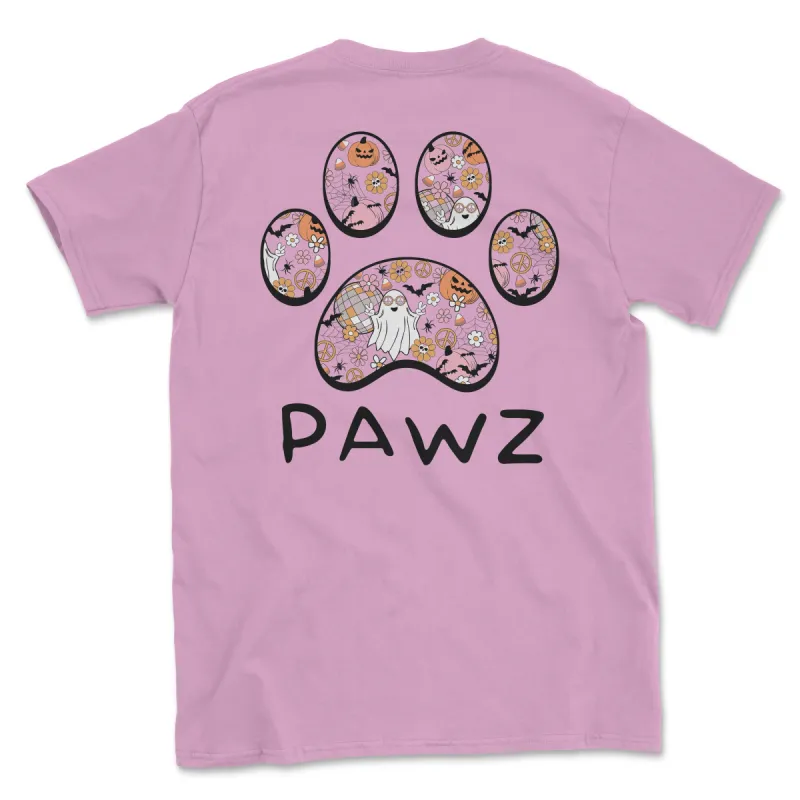 Peace Ghost (Adult Short Sleeve T-Shirt) sold by PAWZ