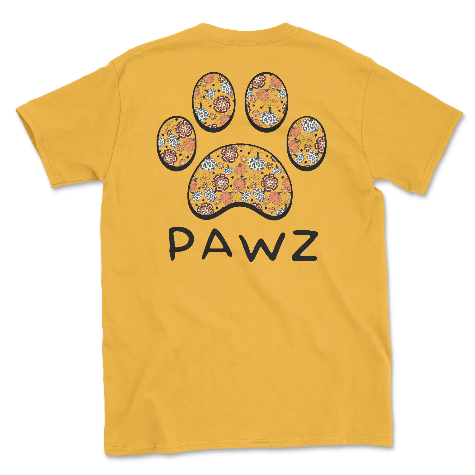Pumpkin Pattern (Adult Short Sleeve T-Shirt) sold by PAWZ