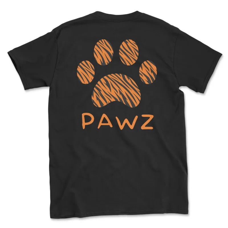 Tiger Fill (Adult Short Sleeve T-Shirt) sold by PAWZ