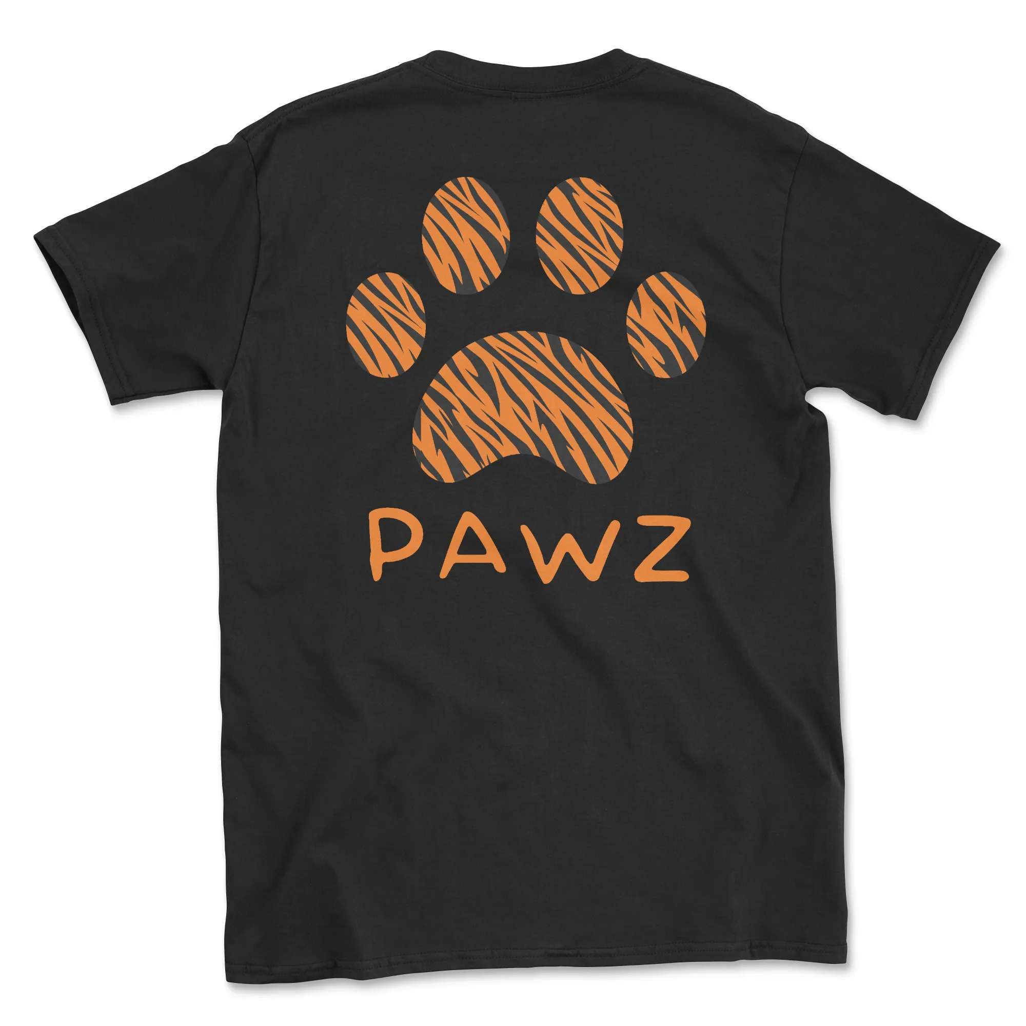 Tiger Fill (Adult Short Sleeve T-Shirt) sold by PAWZ