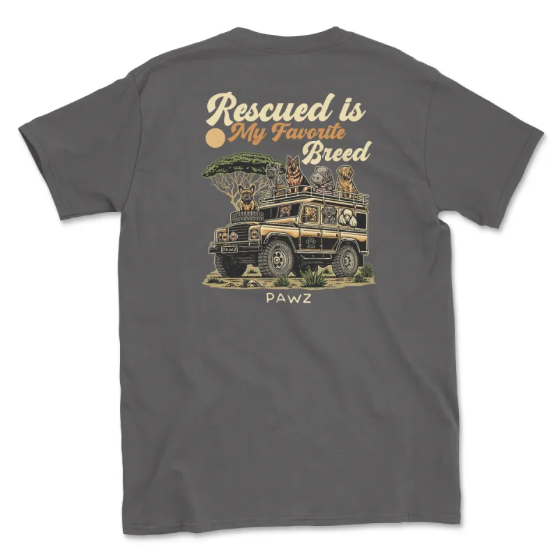 Rescue Defender (Adult Short Sleeve T-Shirt) made by PAWZ