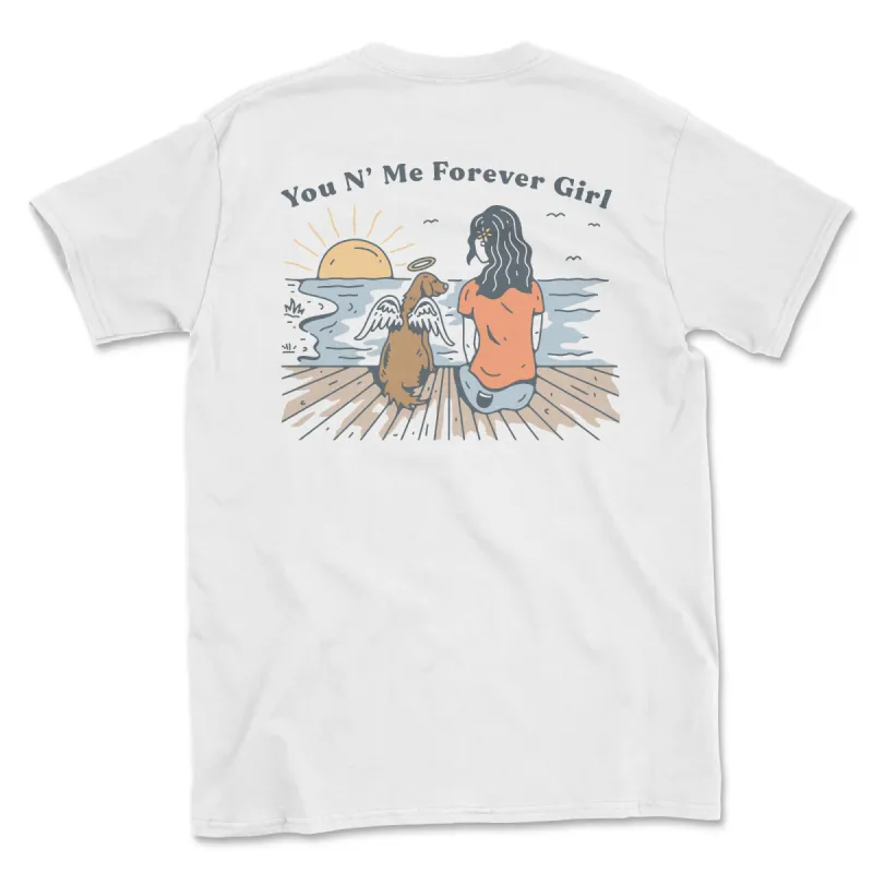 Forever Girl (Adult Short Sleeve T-Shirt) sold by PAWZ