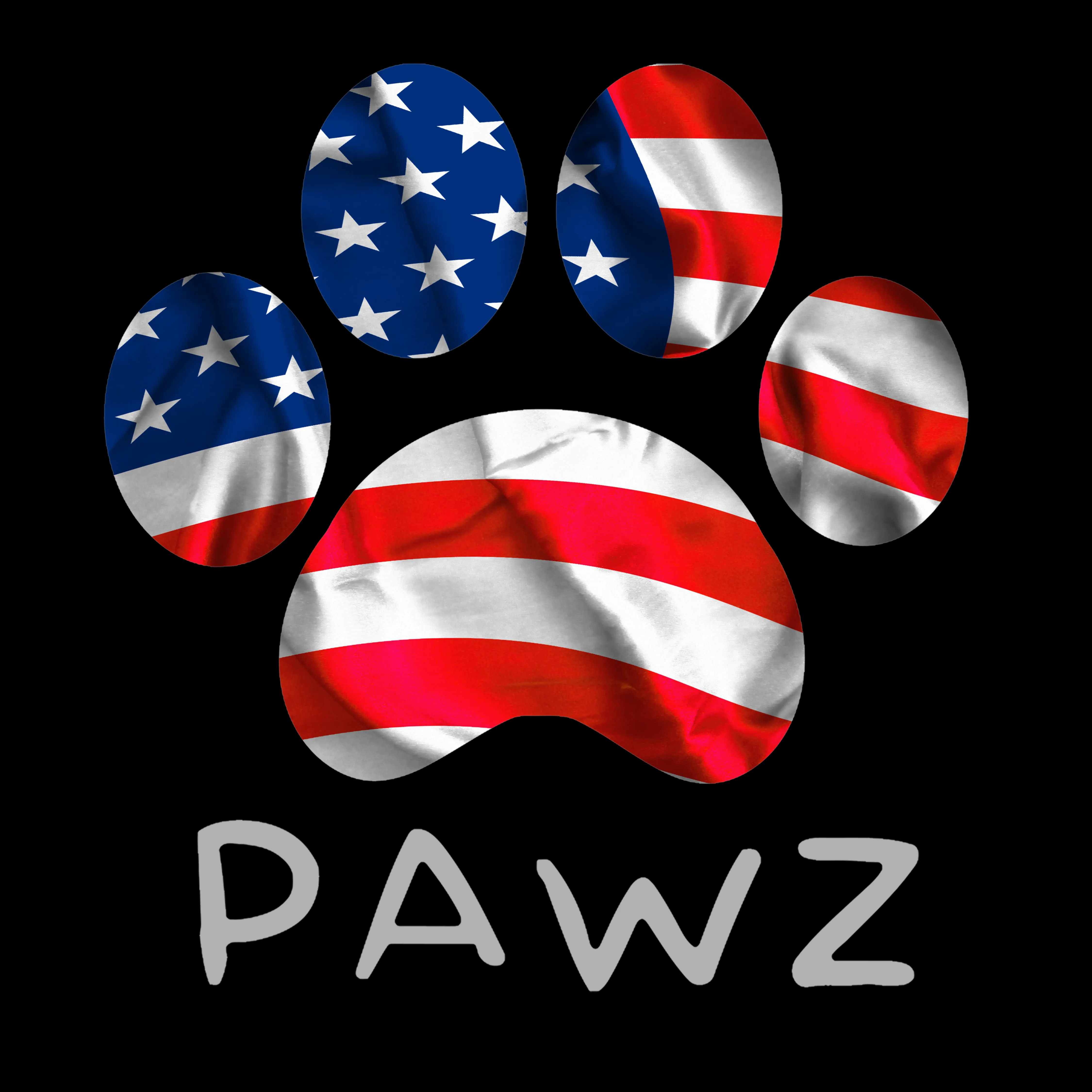 Wavin' Flag (Adult Short Sleeve T-Shirt) sold by PAWZ product image thumbnail 3