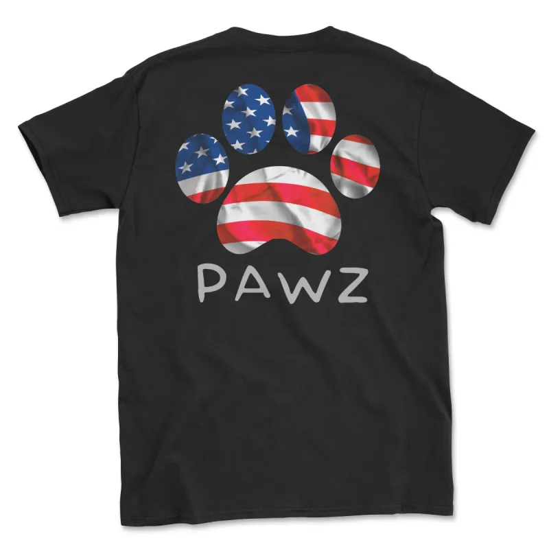 Wavin' Flag (Adult Short Sleeve T-Shirt) sold by PAWZ