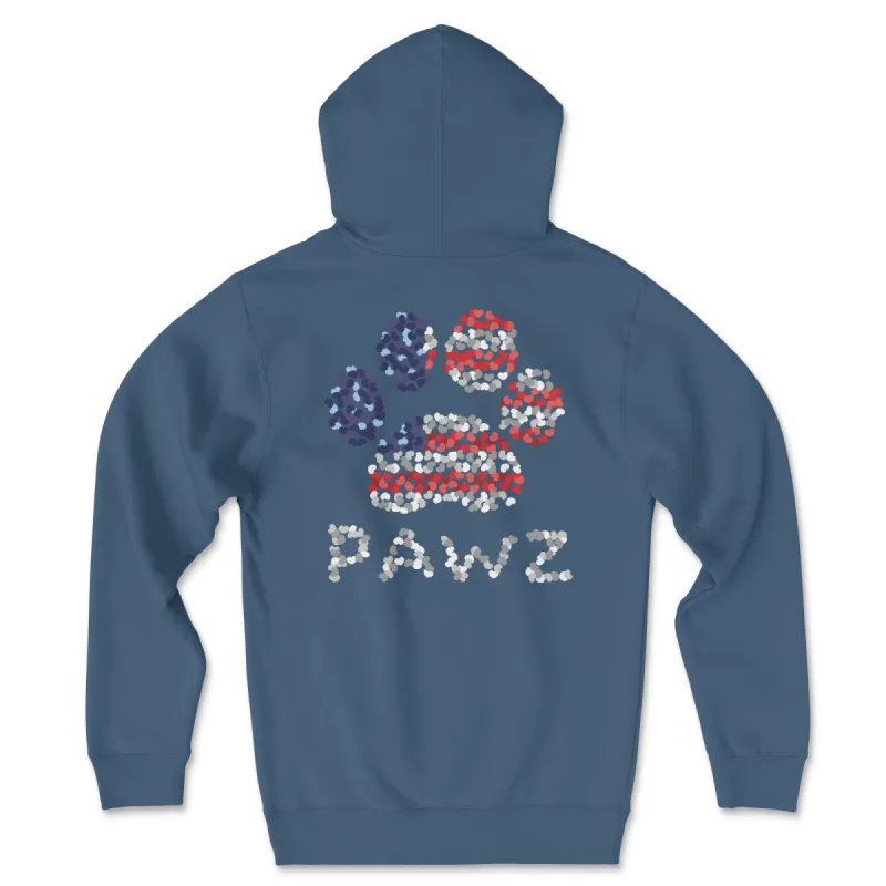 Heart Flag (Adult Hoodie) sold by PAWZ
