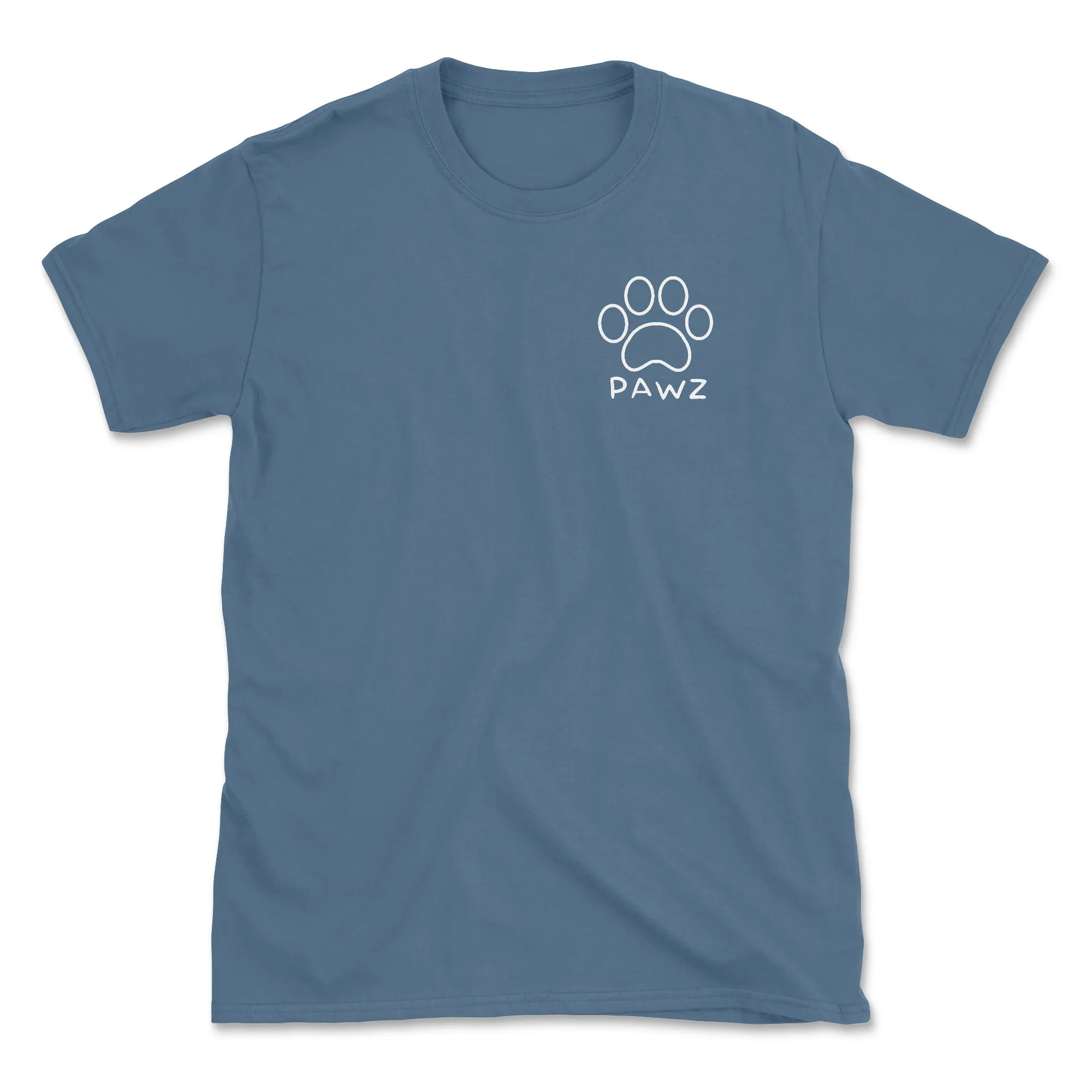 Heart Flag (Adult Short Sleeve T-Shirt) sold by PAWZ product image thumbnail 2