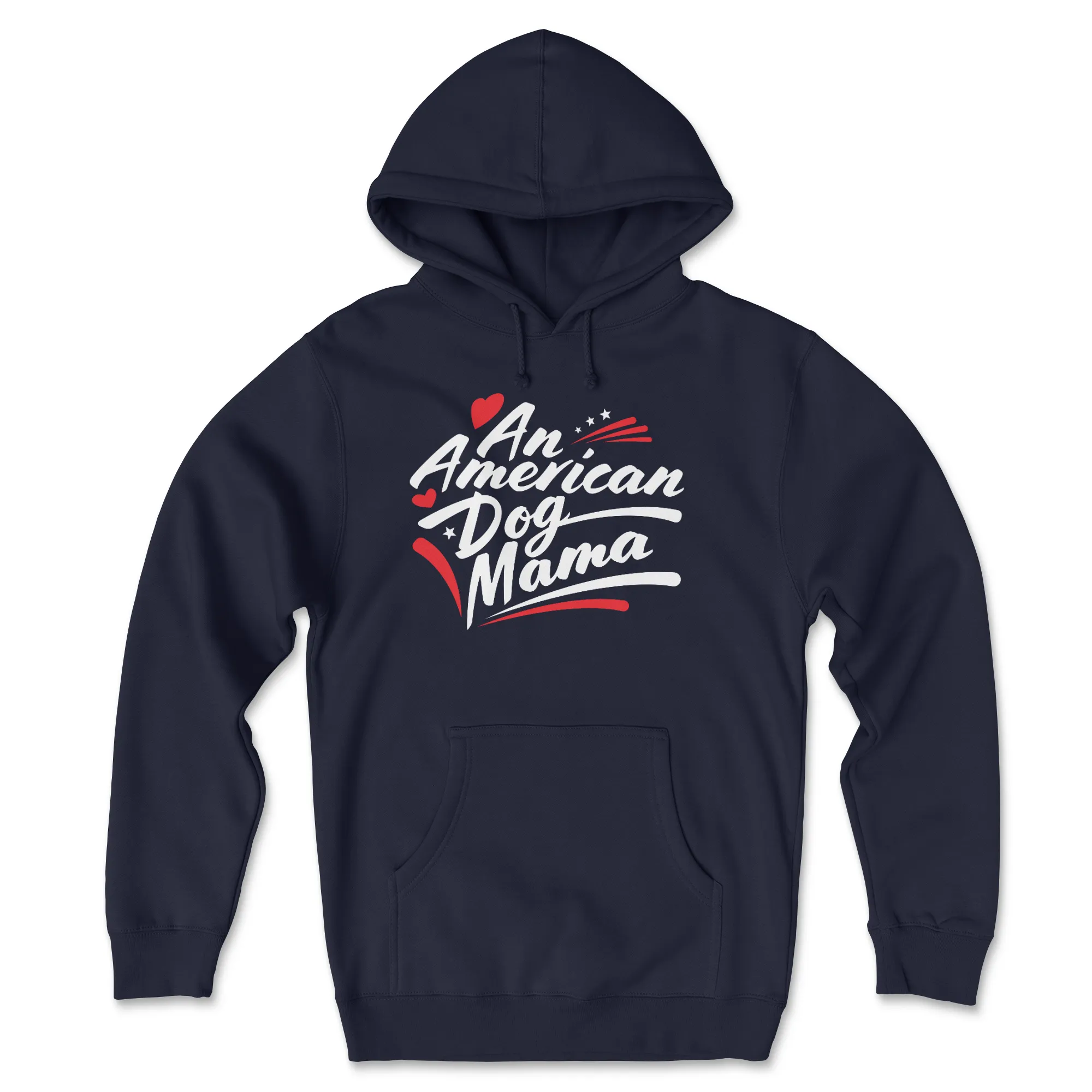 Americana Mama - Front Print (Adult Hoodie) sold by PAWZ