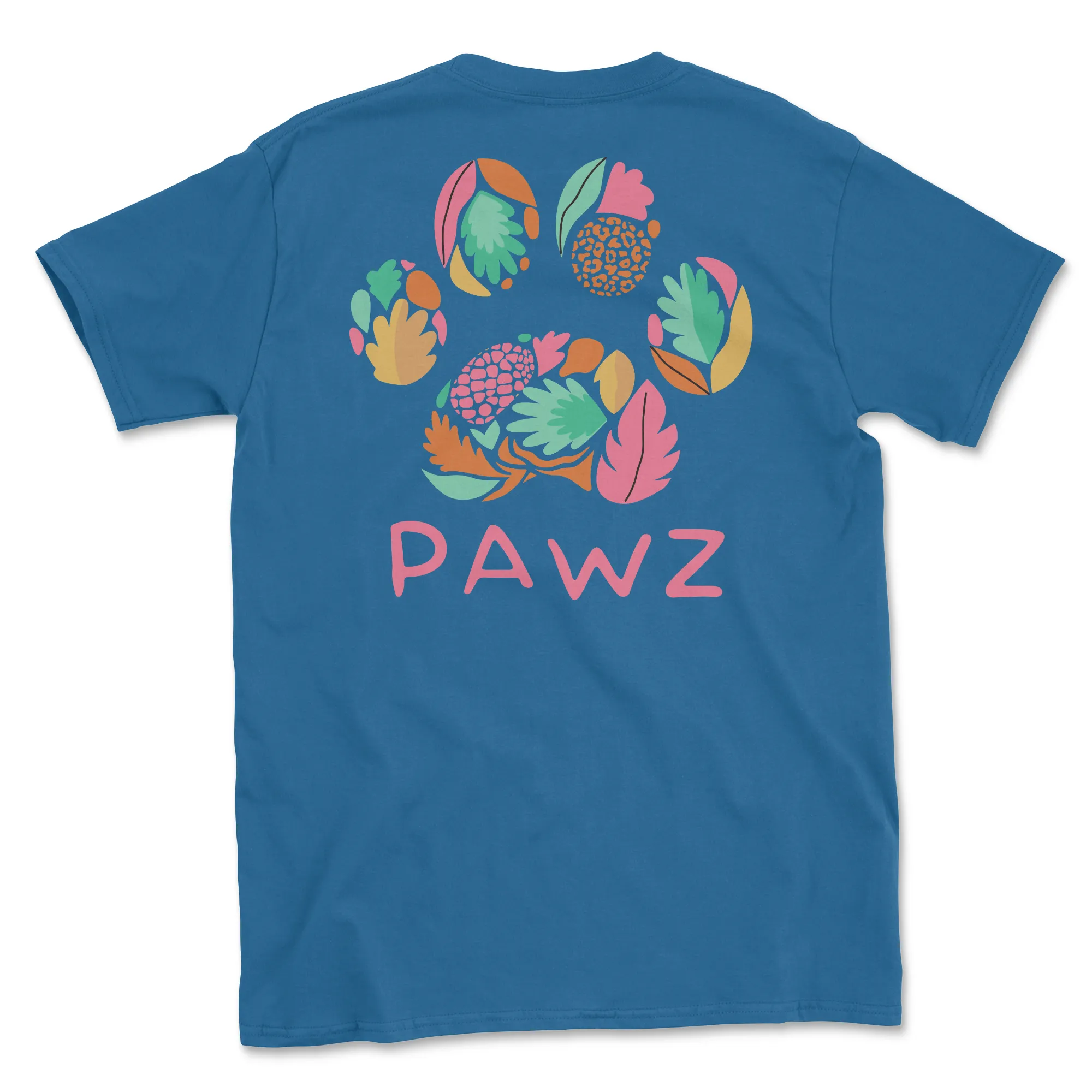 Colorful Leaves (Adult Short Sleeve T-Shirt) sold by PAWZ