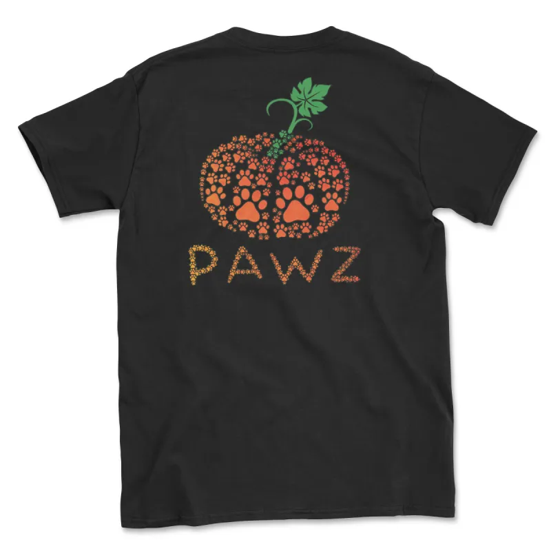 Pawz Pumpkinz (Adult Short Sleeve T-Shirt) sold by PAWZ