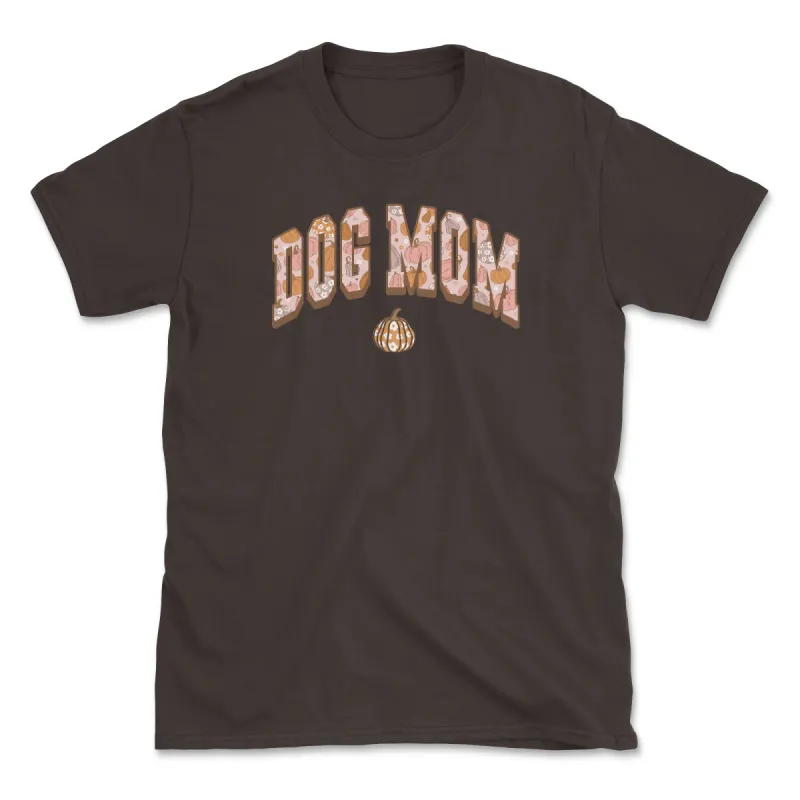 Pumpkin Dog Mom (Adult Short Sleeve T-Shirt) sold by PAWZ