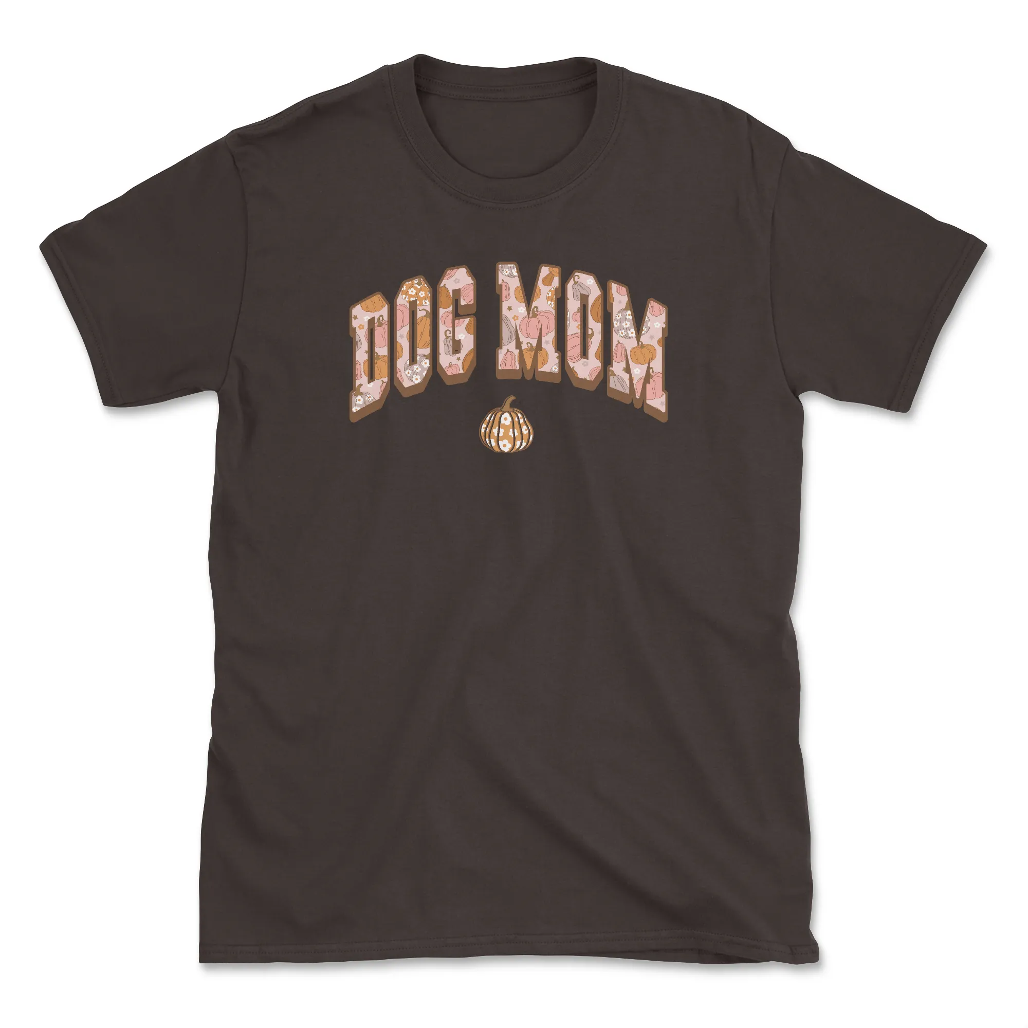 Pumpkin Dog Mom (Adult Short Sleeve T-Shirt) sold by PAWZ