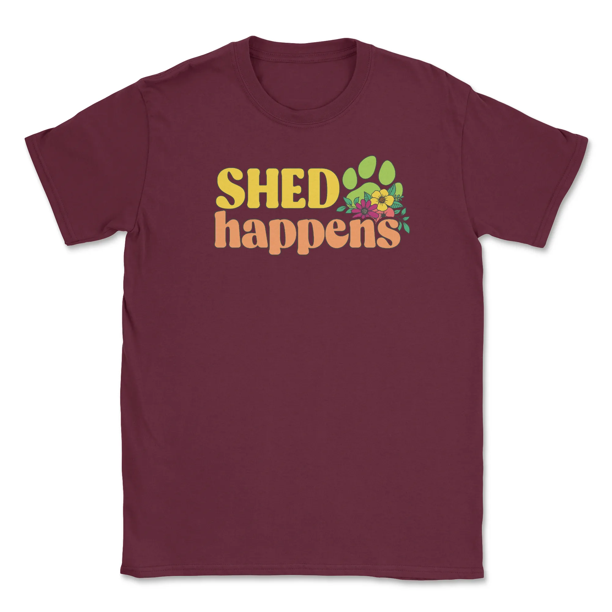 Shed Happens (Adult Short Sleeve T-Shirt) sold by PAWZ