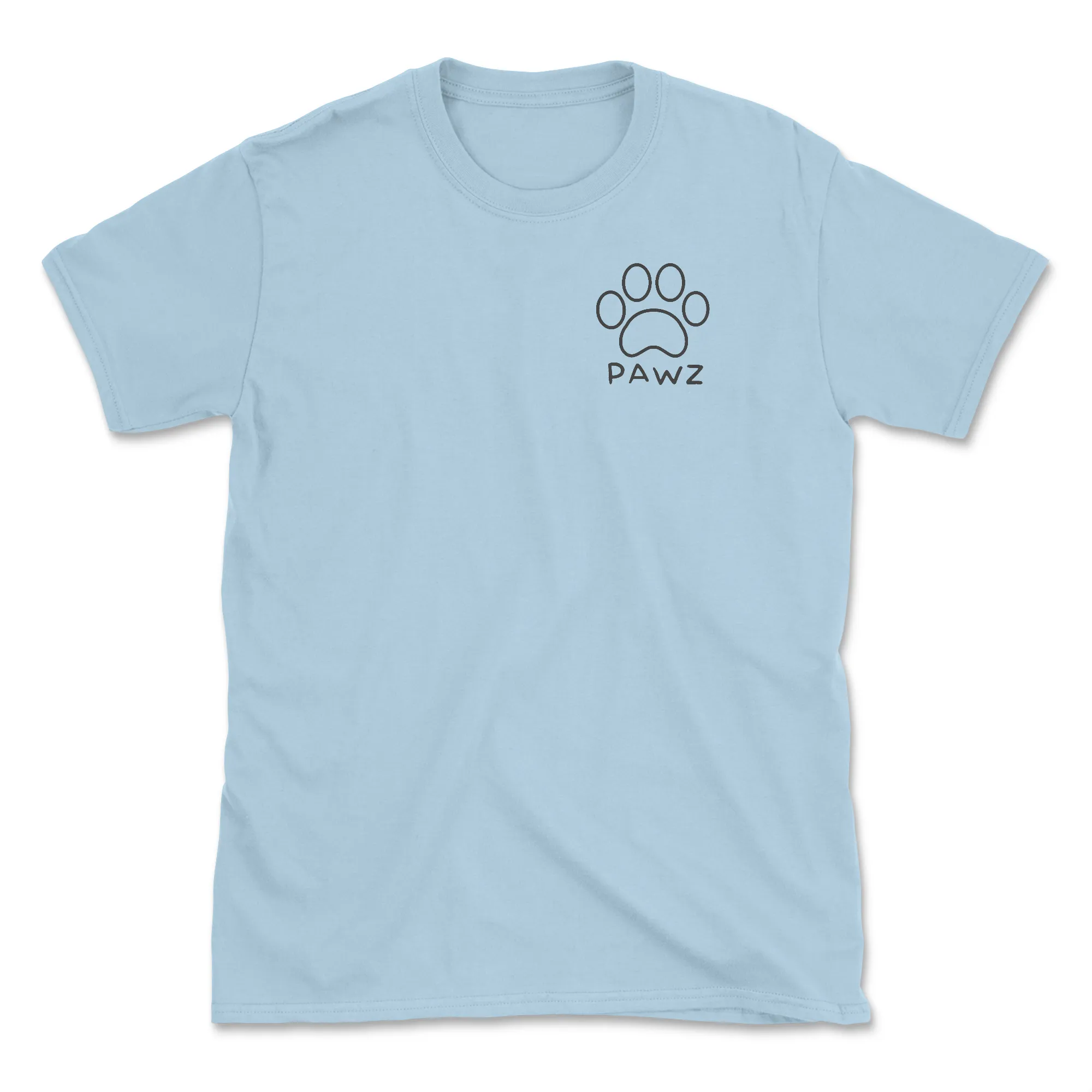 Peace, Love, Pawz (Adult Short Sleeve T-Shirt) sold by PAWZ product image thumbnail 2
