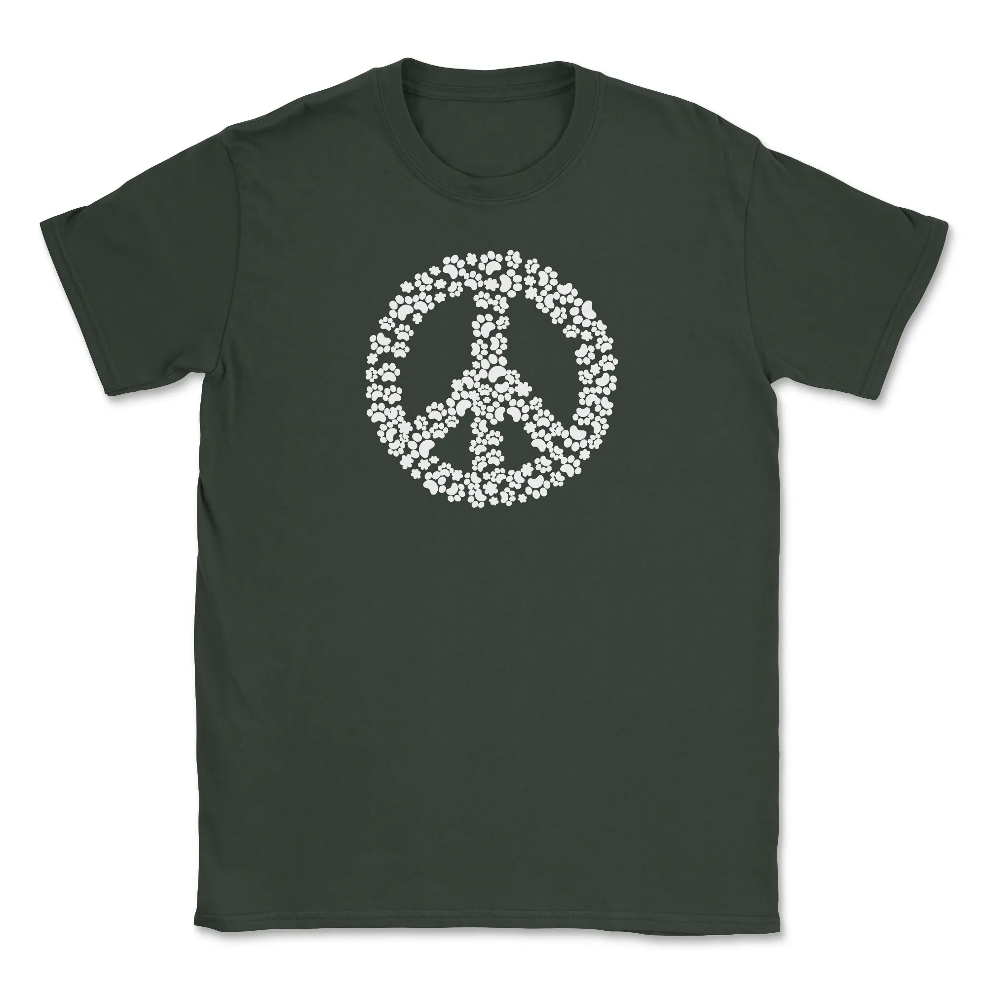 Peace Pawz (Adult Short Sleeve T-Shirt) sold by PAWZ
