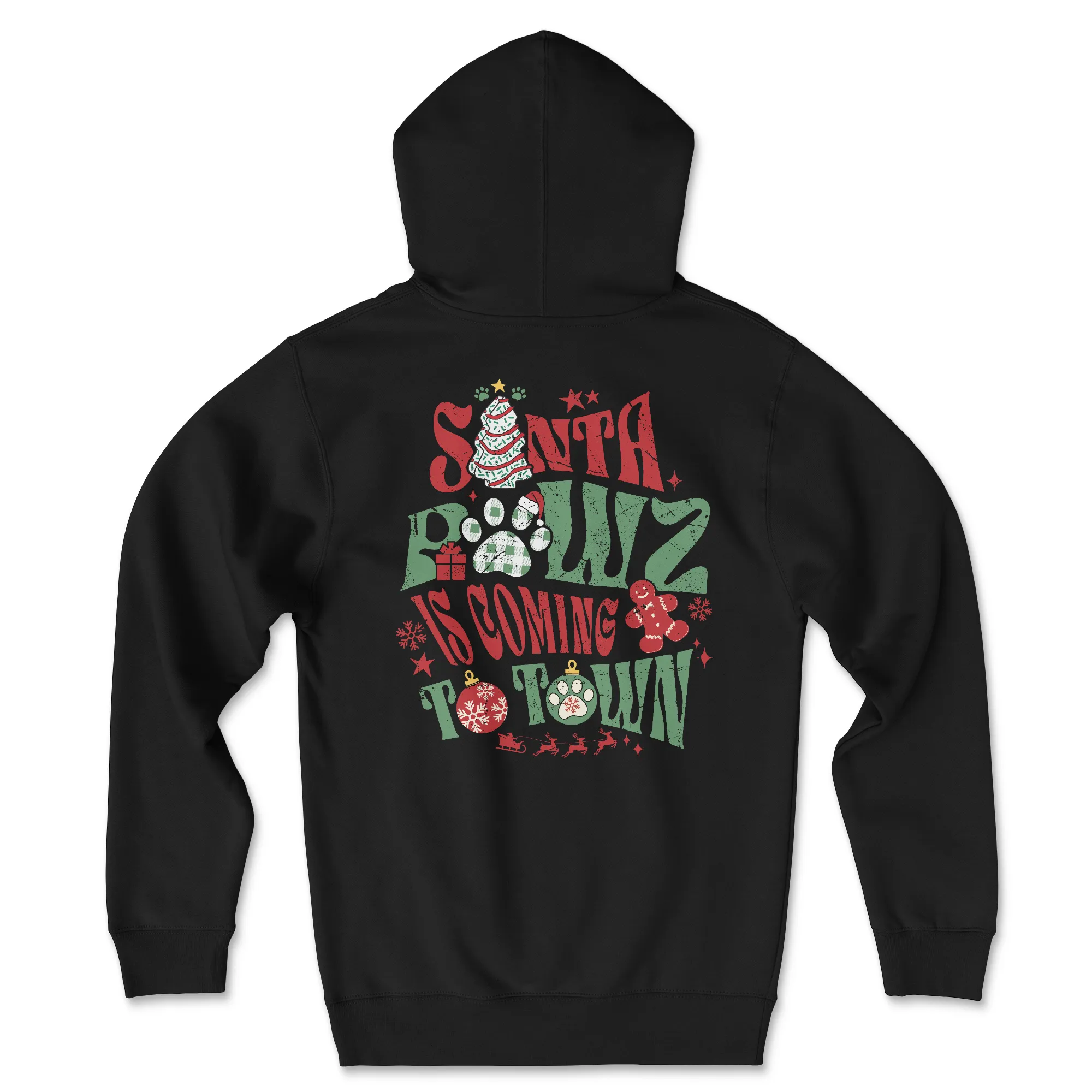 Santa Pawz (Adult Hoodie) sold by PAWZ