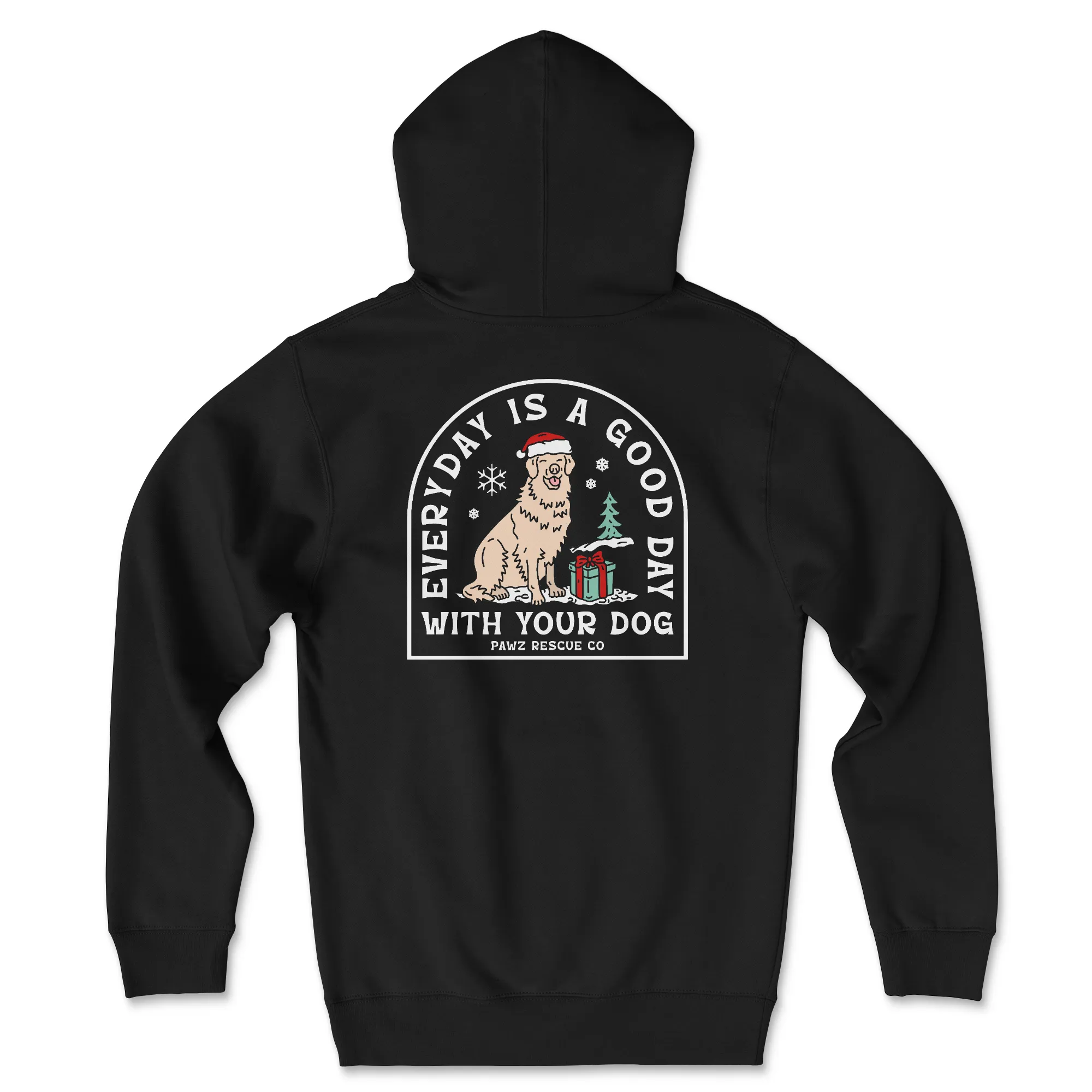 Good Day Xmas - Dark (Adult Hoodie) sold by PAWZ