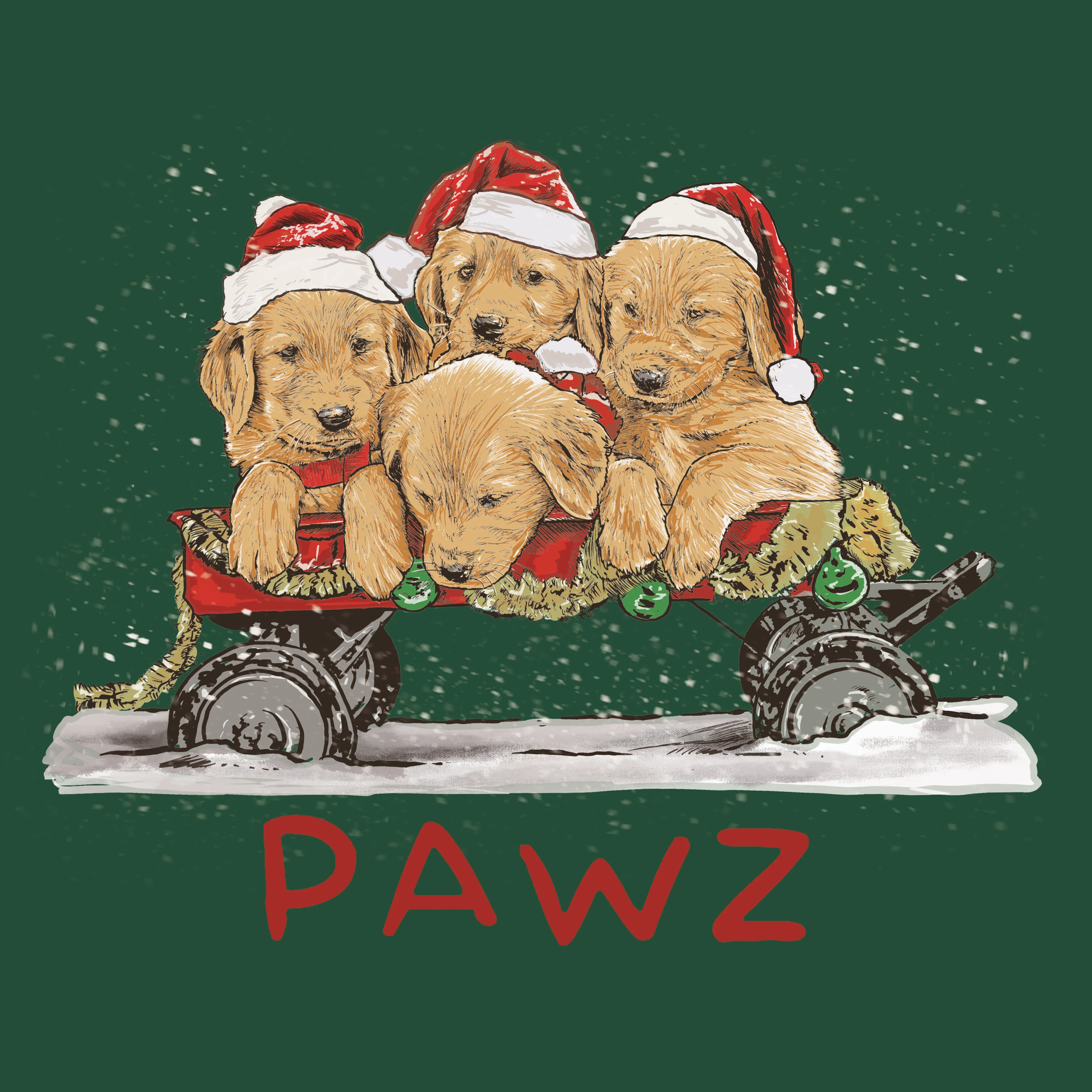 Puppy Flyer (Adult Hoodie) sold by PAWZ product image thumbnail 3