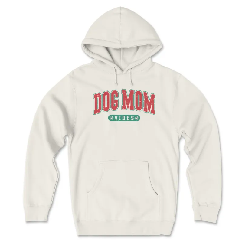 Dog Mom Vibes - Front Print (Adult Hoodie) sold by PAWZ