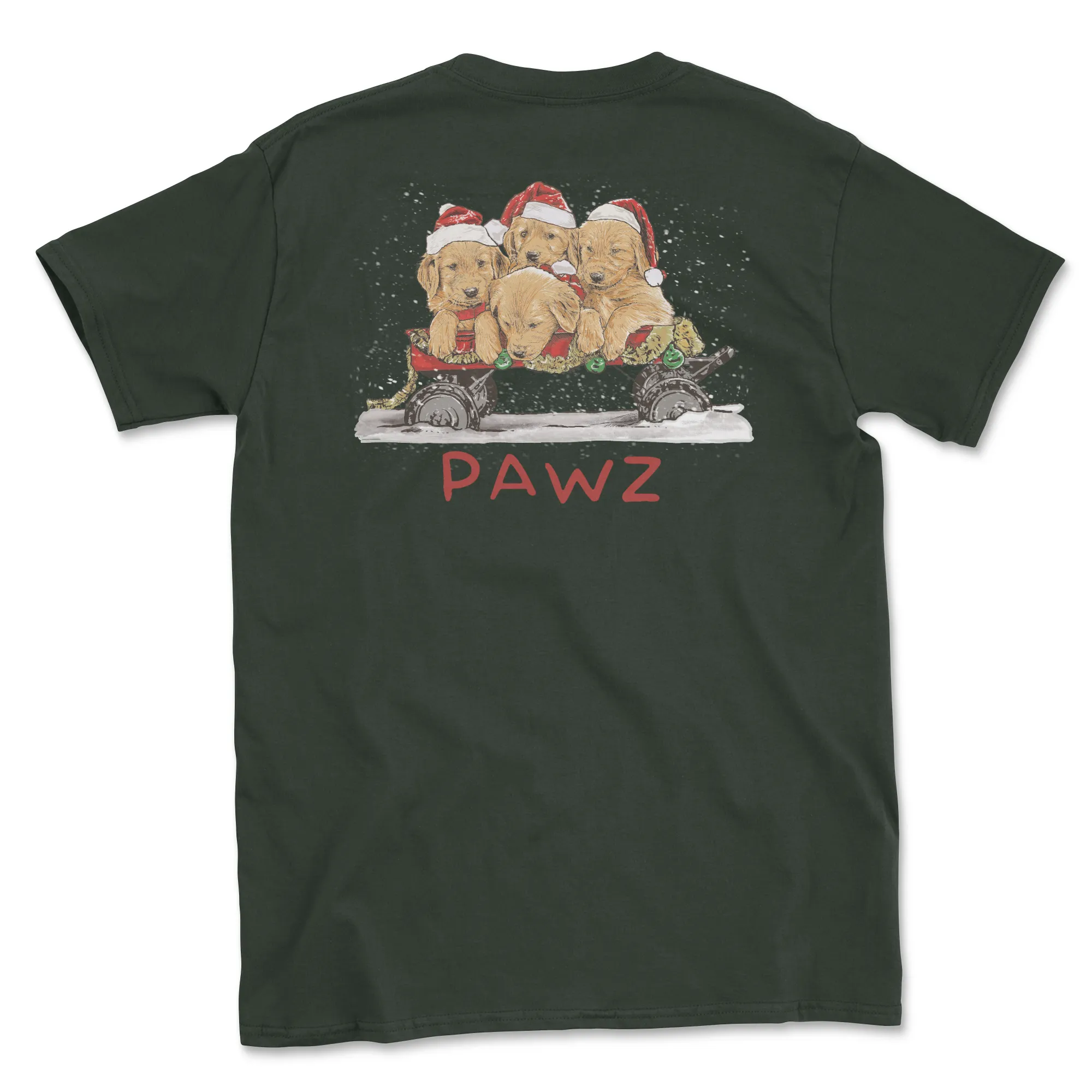 Puppy Flyer (Adult Short Sleeve T-Shirt) sold by PAWZ