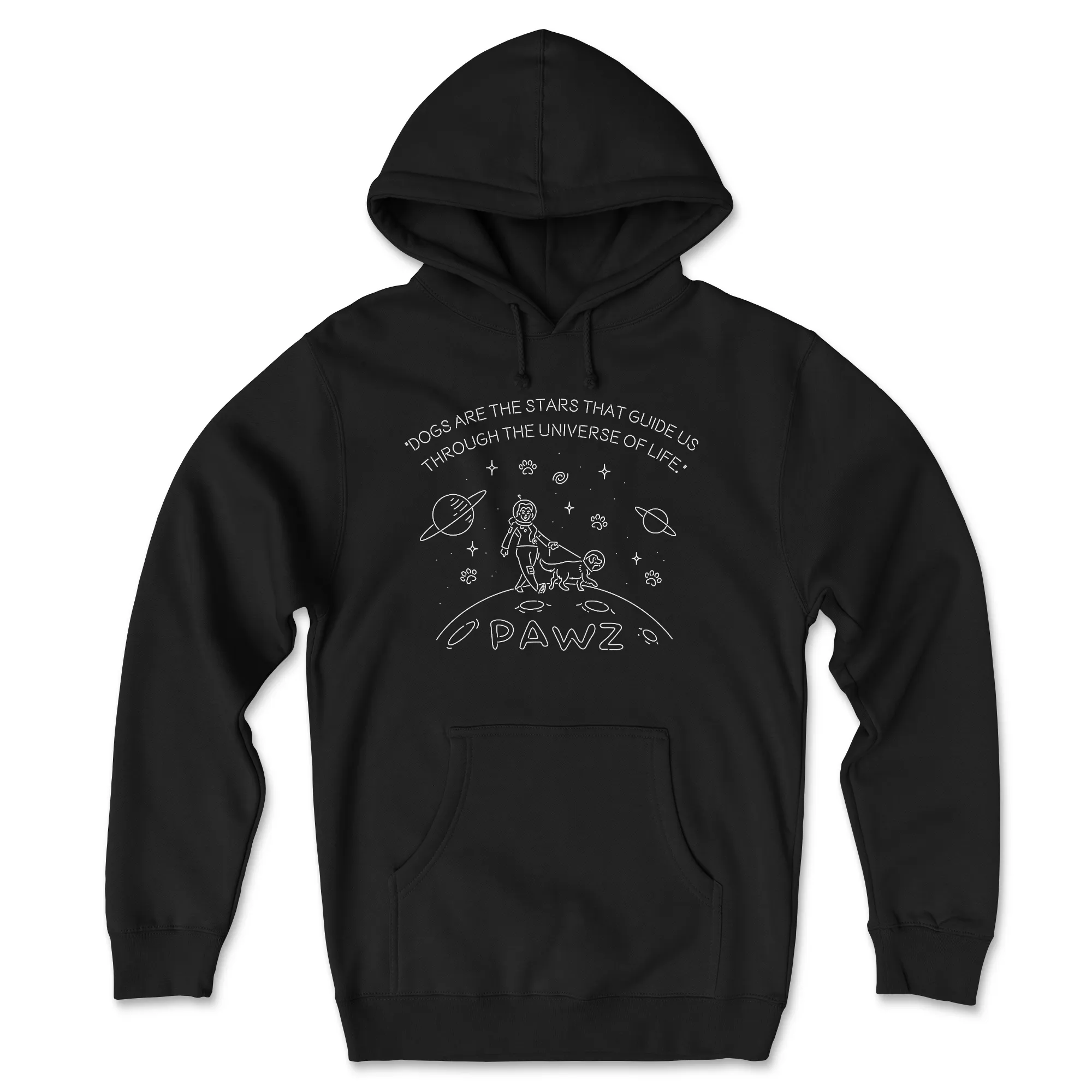 Moon Walks Front Print (Adult Hoodie) sold by PAWZ