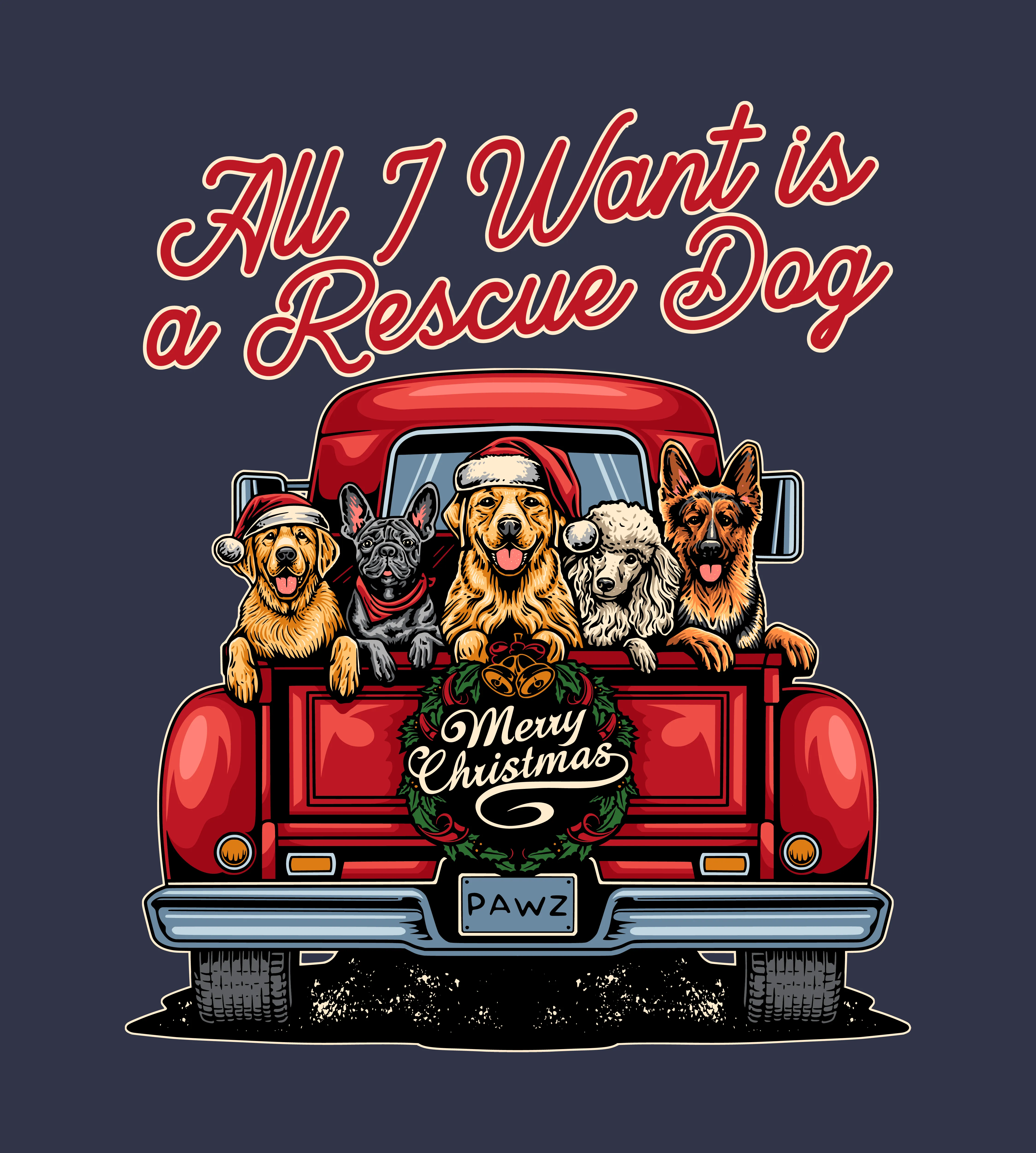 All I Want (Adult Hoodie) sold by PAWZ product image thumbnail 3