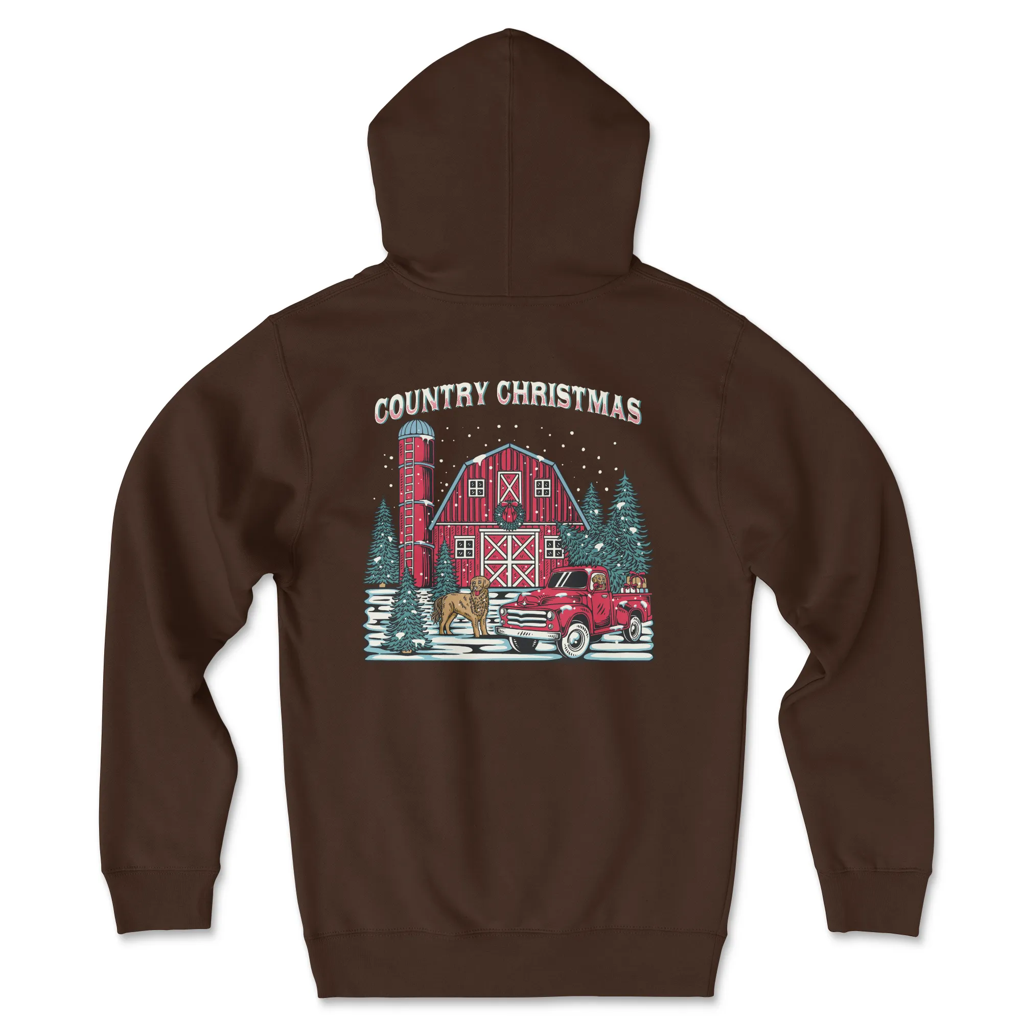 Country Christmas (Adult Hoodie) sold by PAWZ