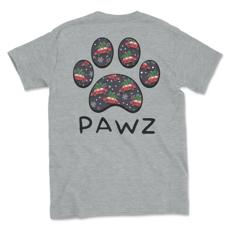 Road Trip Pattern (Adult Short Sleeve T-Shirt) made by PAWZ
