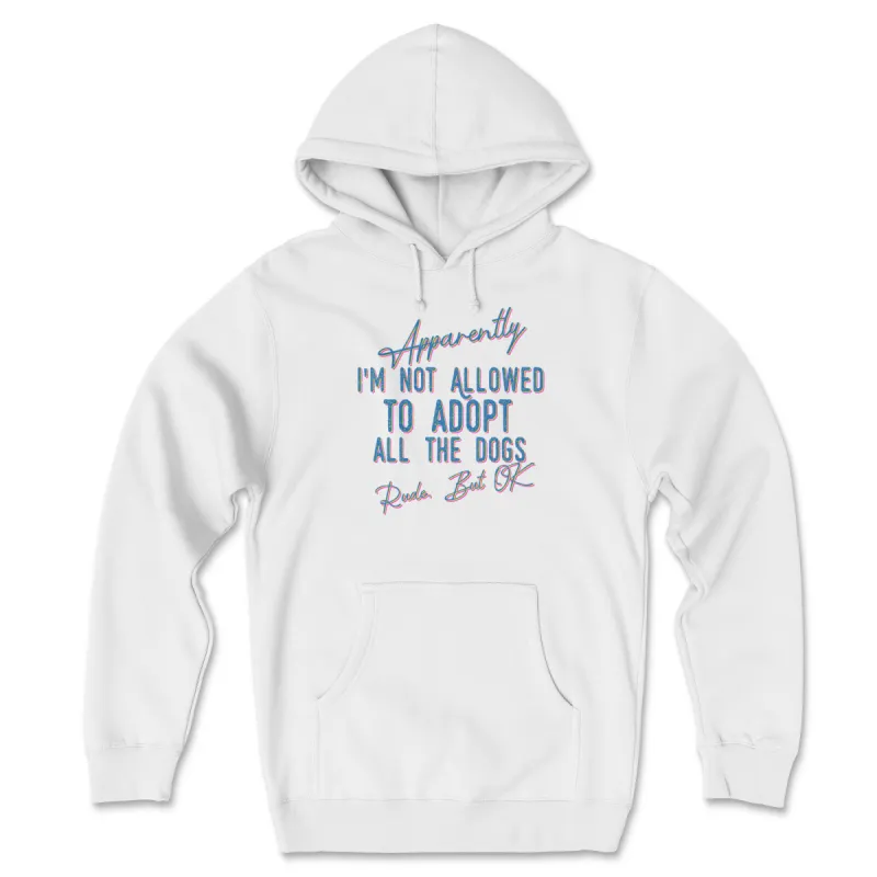 Apparently Not - Light (Adult Hoodie) sold by PAWZ