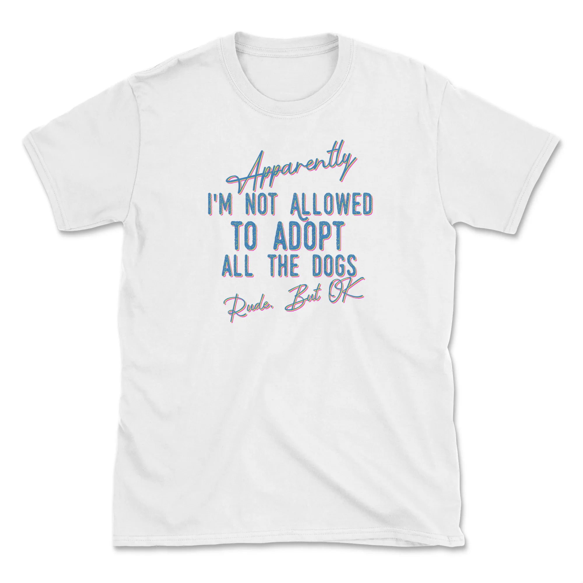 Apparently Not - Light (Adult Short Sleeve T-Shirt) sold by PAWZ