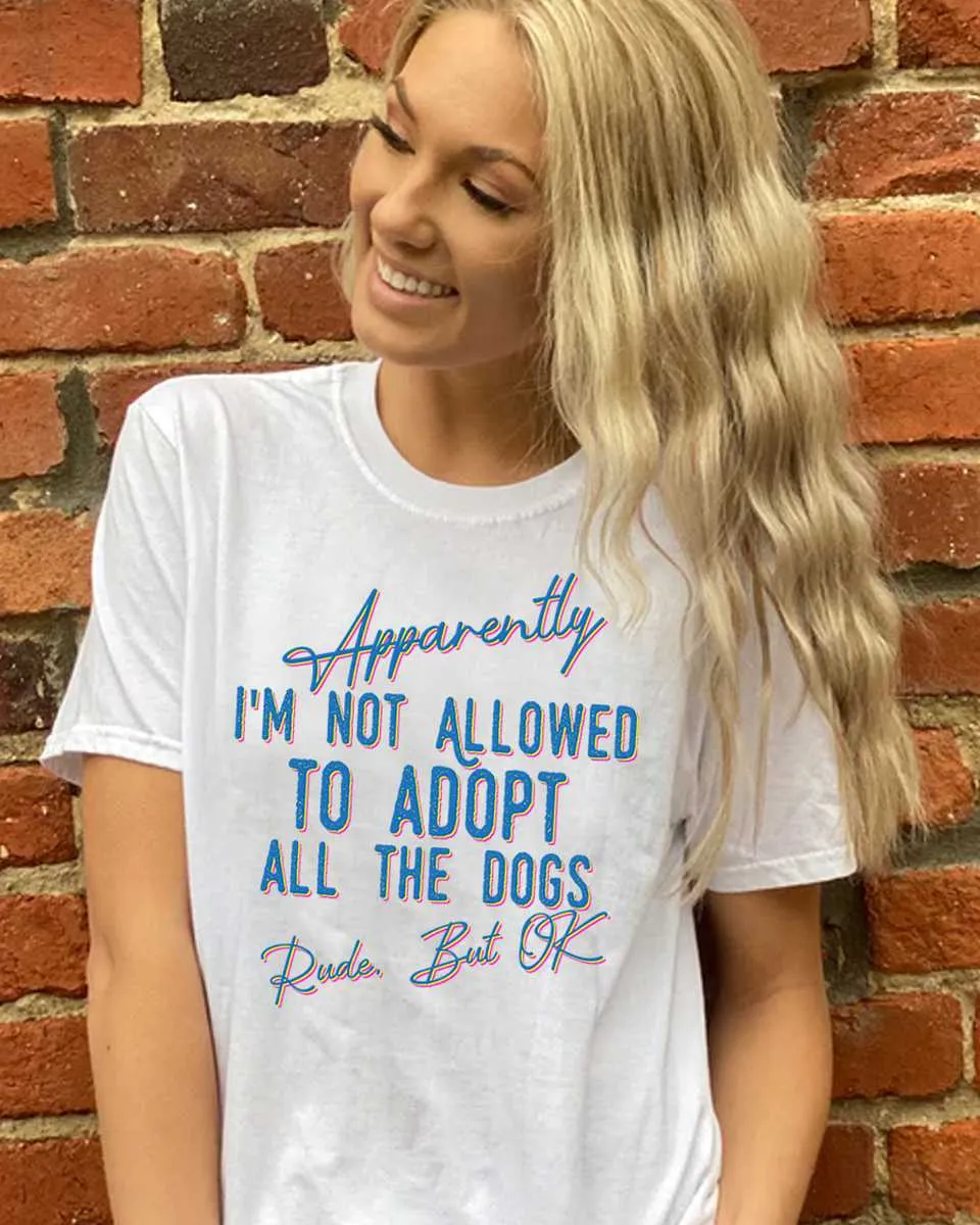 Apparently Not - Light (Adult Short Sleeve T-Shirt) sold by PAWZ product image thumbnail 3