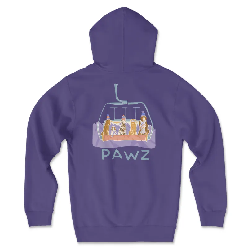 Hittin' The Slopes (Adult Hoodie) sold by PAWZ