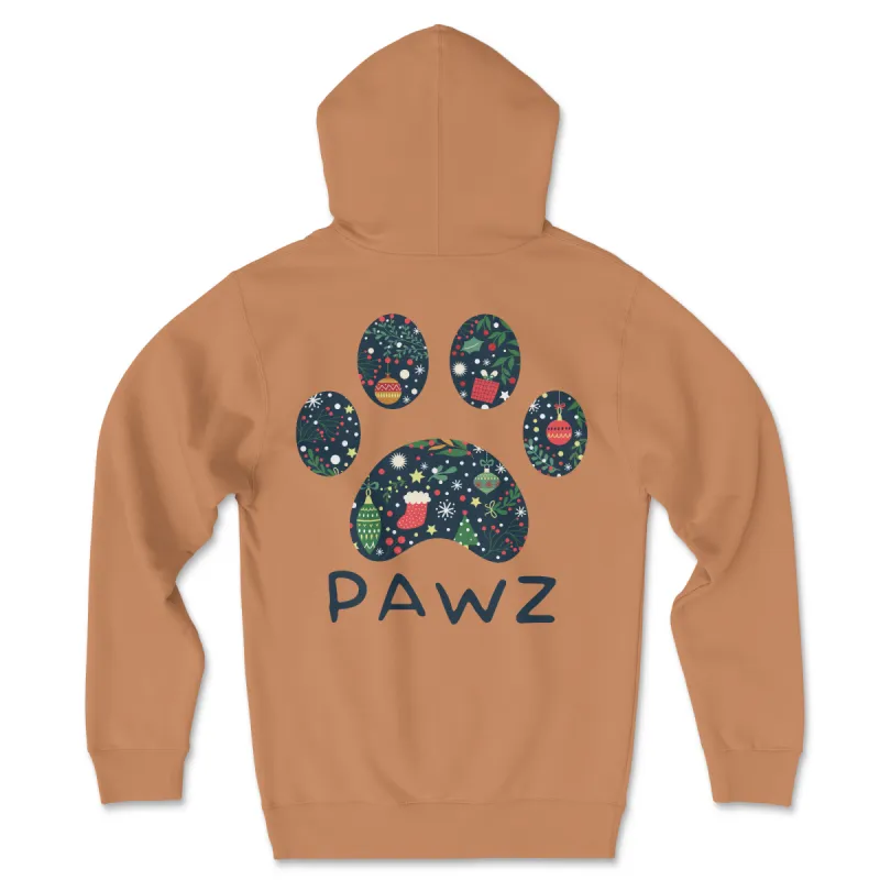 Ornaments Paw (Adult Hoodie) sold by PAWZ