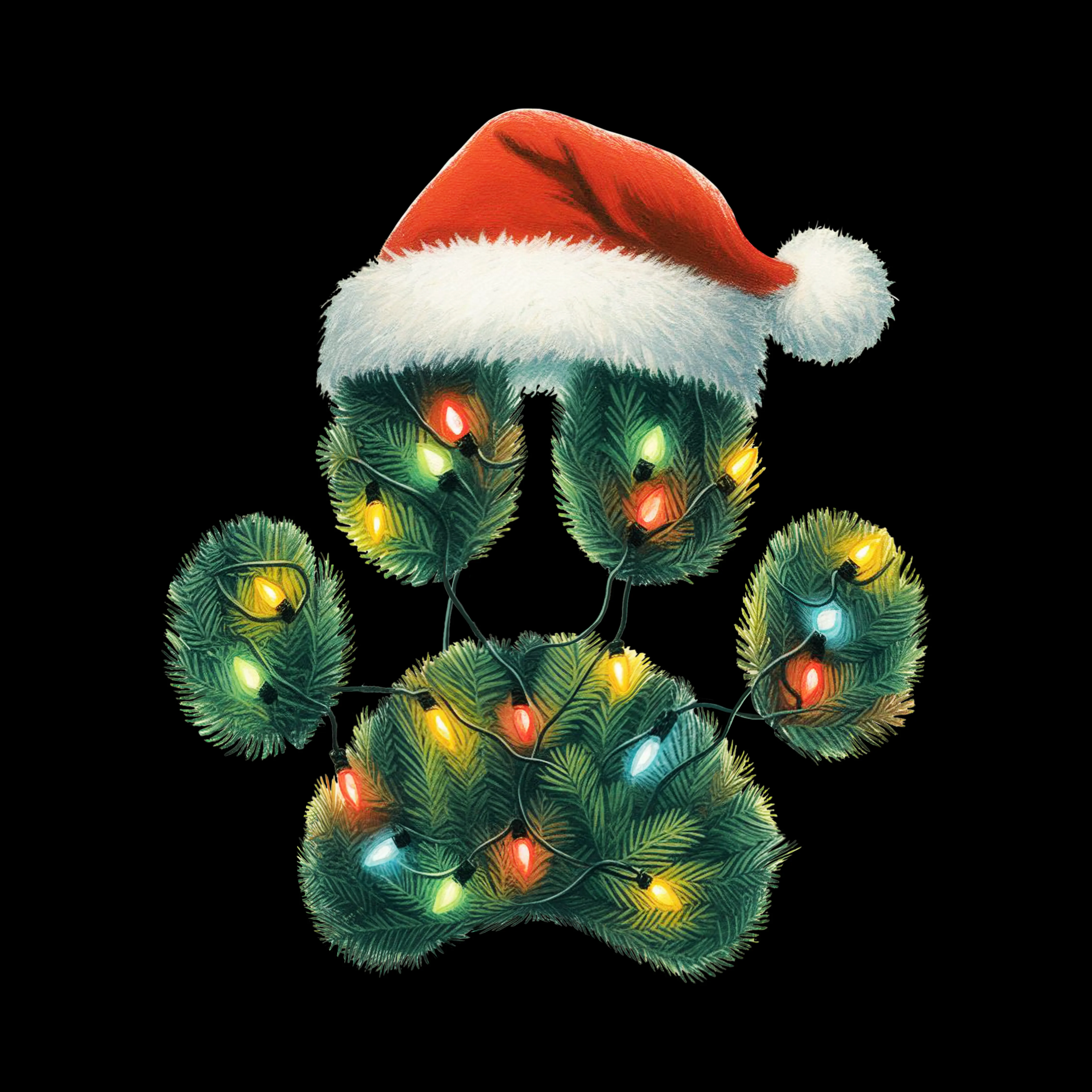 Tree Paw (Adult Hoodie) sold by PAWZ product image thumbnail 3