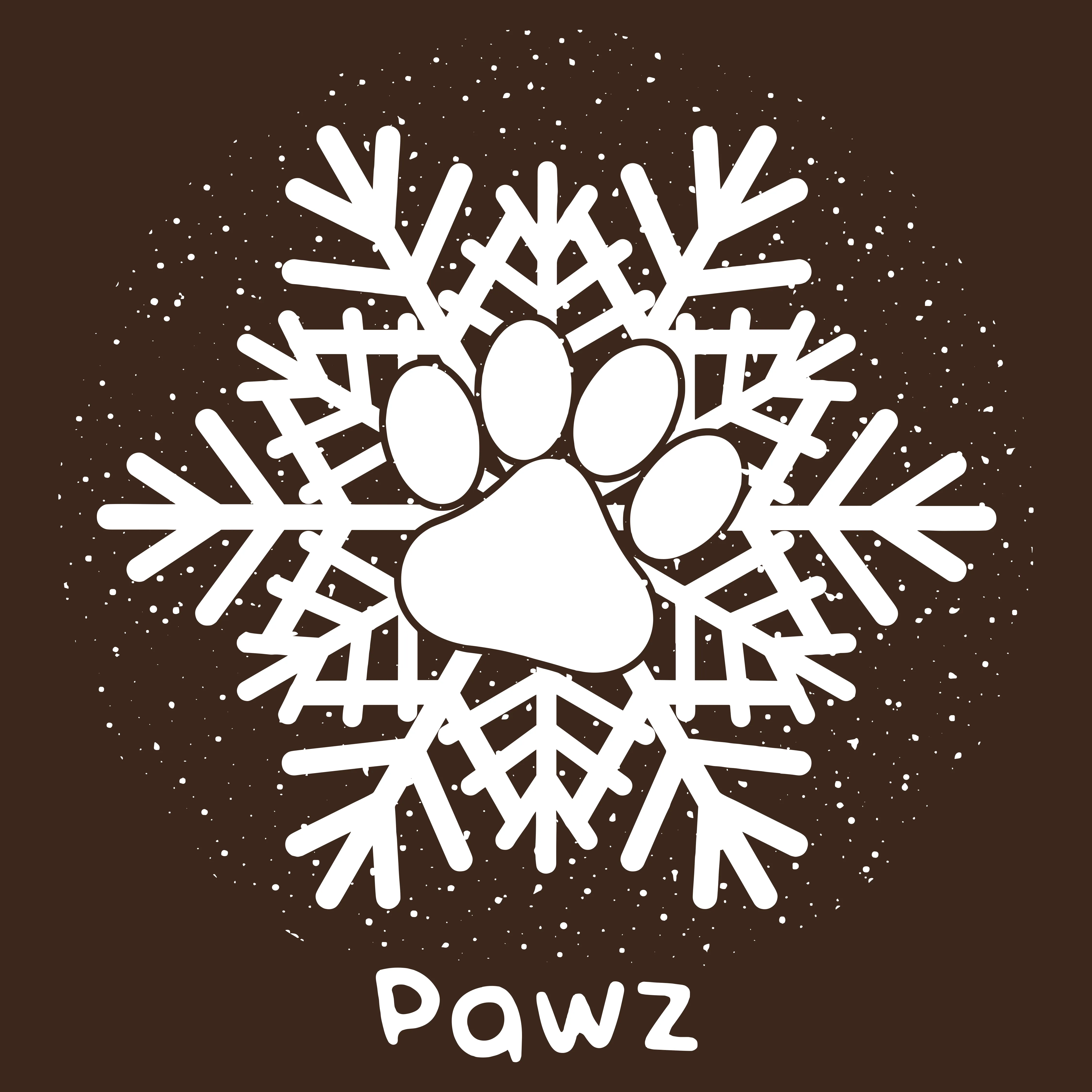 Snowflake - Front Print (Adult Hoodie) sold by PAWZ product image thumbnail 2