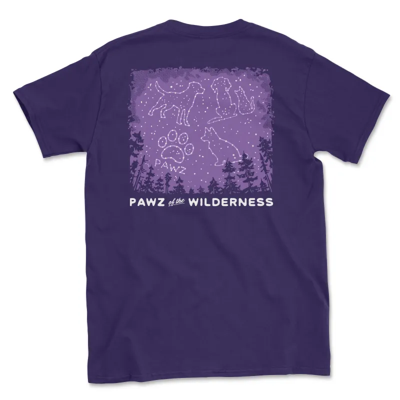 Pawz of the Wilderness (Adult Short Sleeve T-Shirt) sold by PAWZ