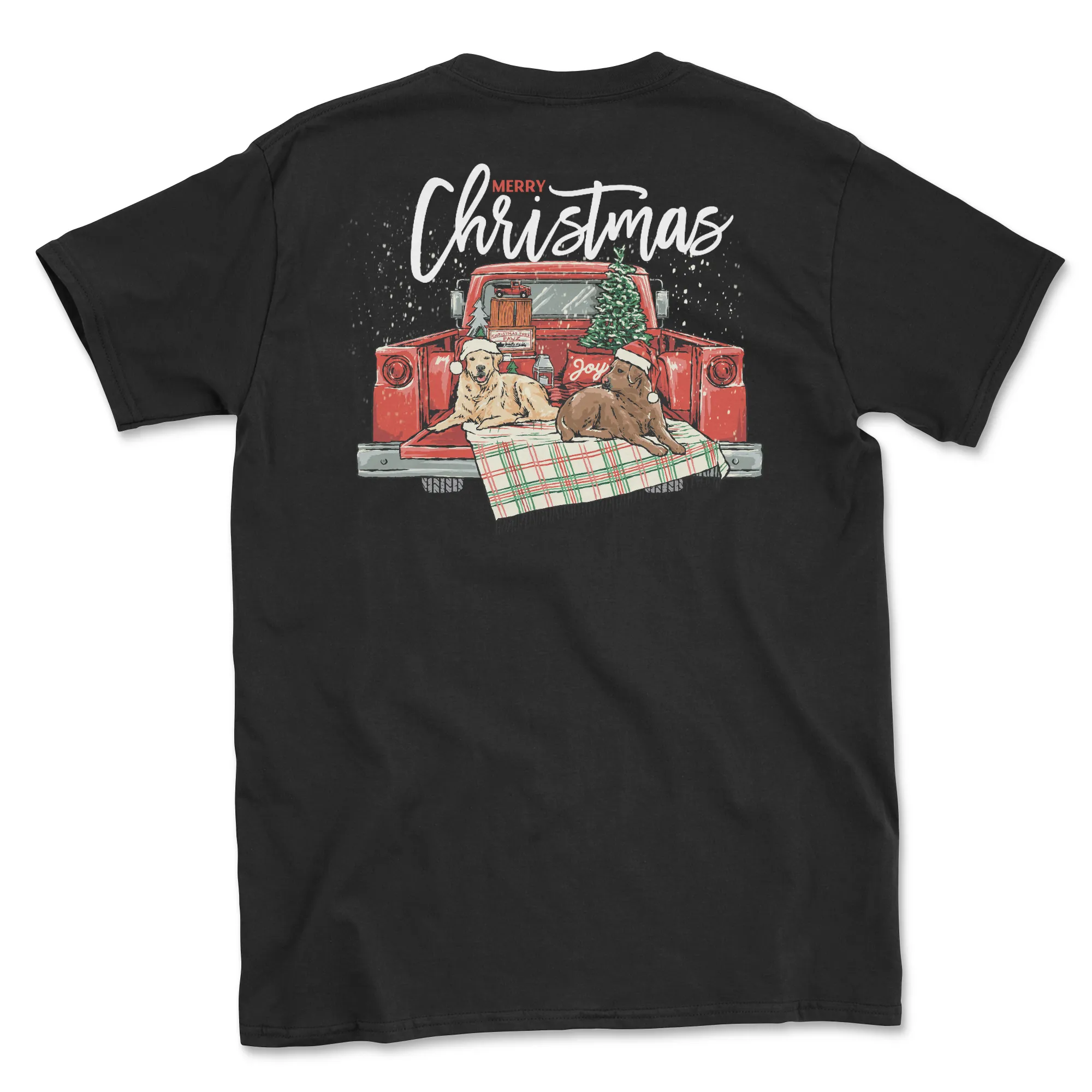 Christmas Truck (Adult Short Sleeve T-Shirt) sold by PAWZ