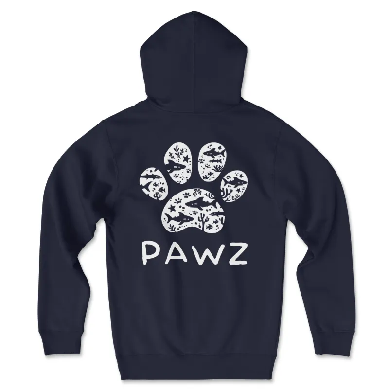 Shark Pawz (Adult Hoodie) sold by PAWZ