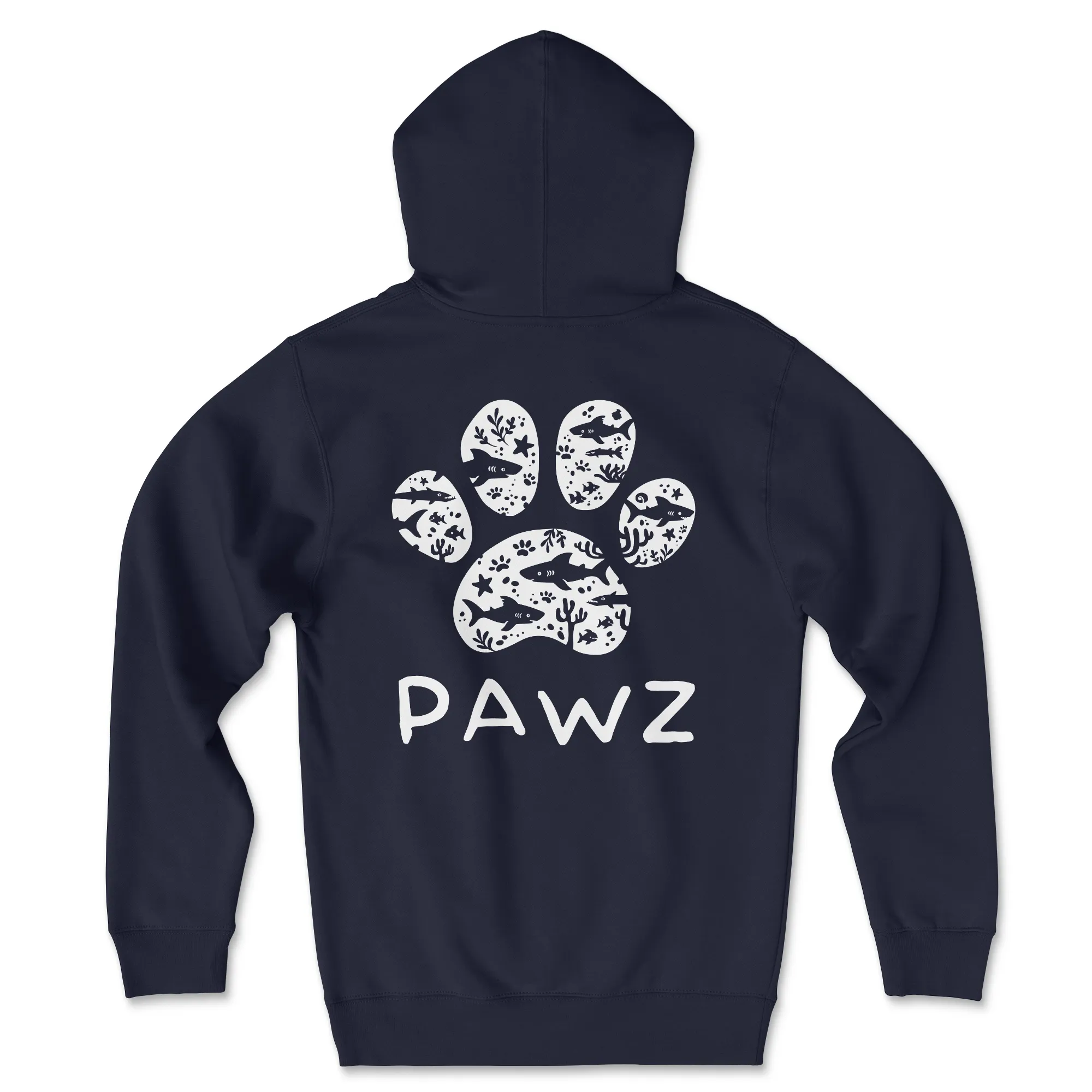 Shark Pawz (Adult Hoodie) sold by PAWZ