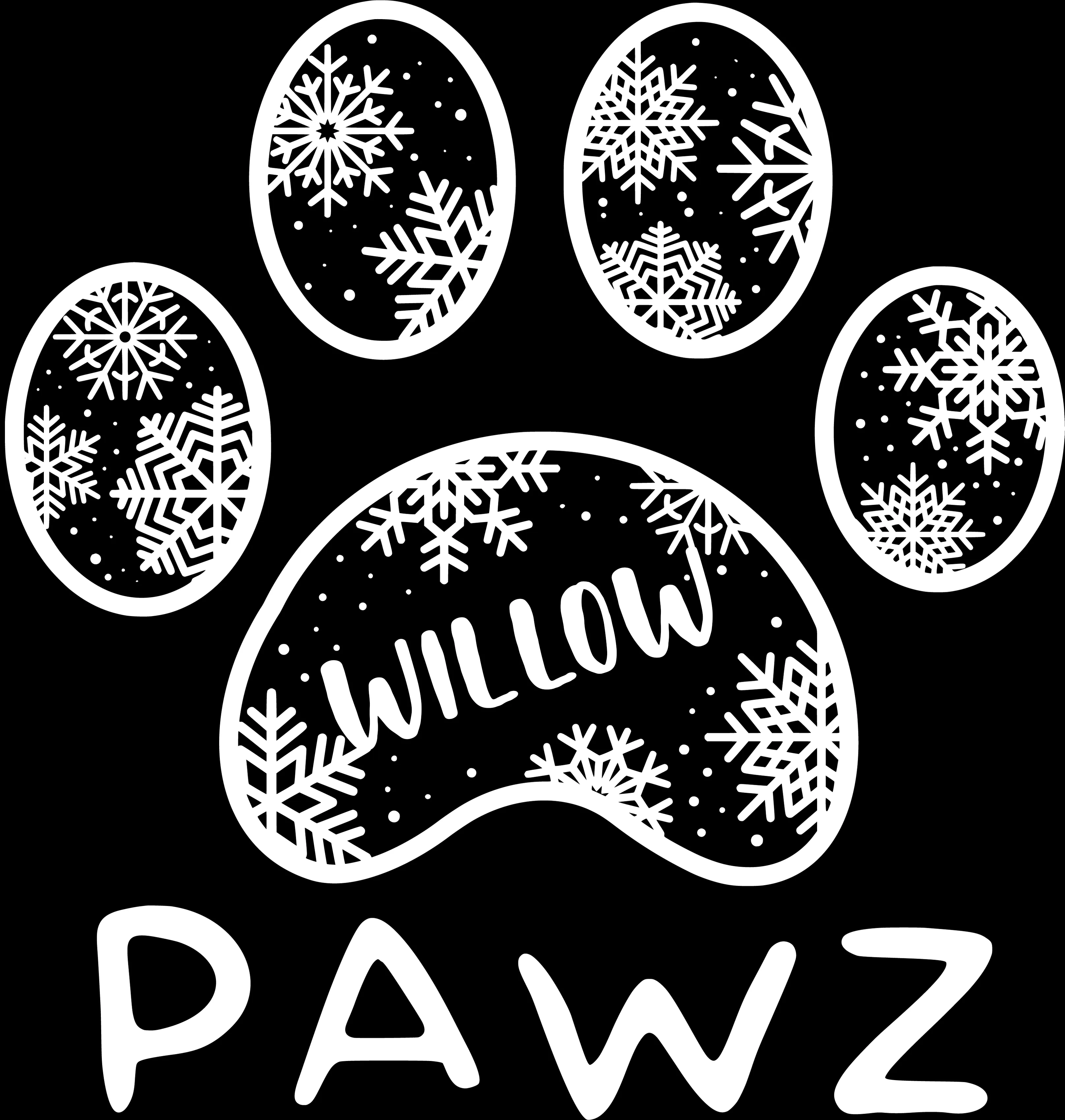 Stella Snowflake (Adult Hoodie) sold by PAWZ product image thumbnail 3